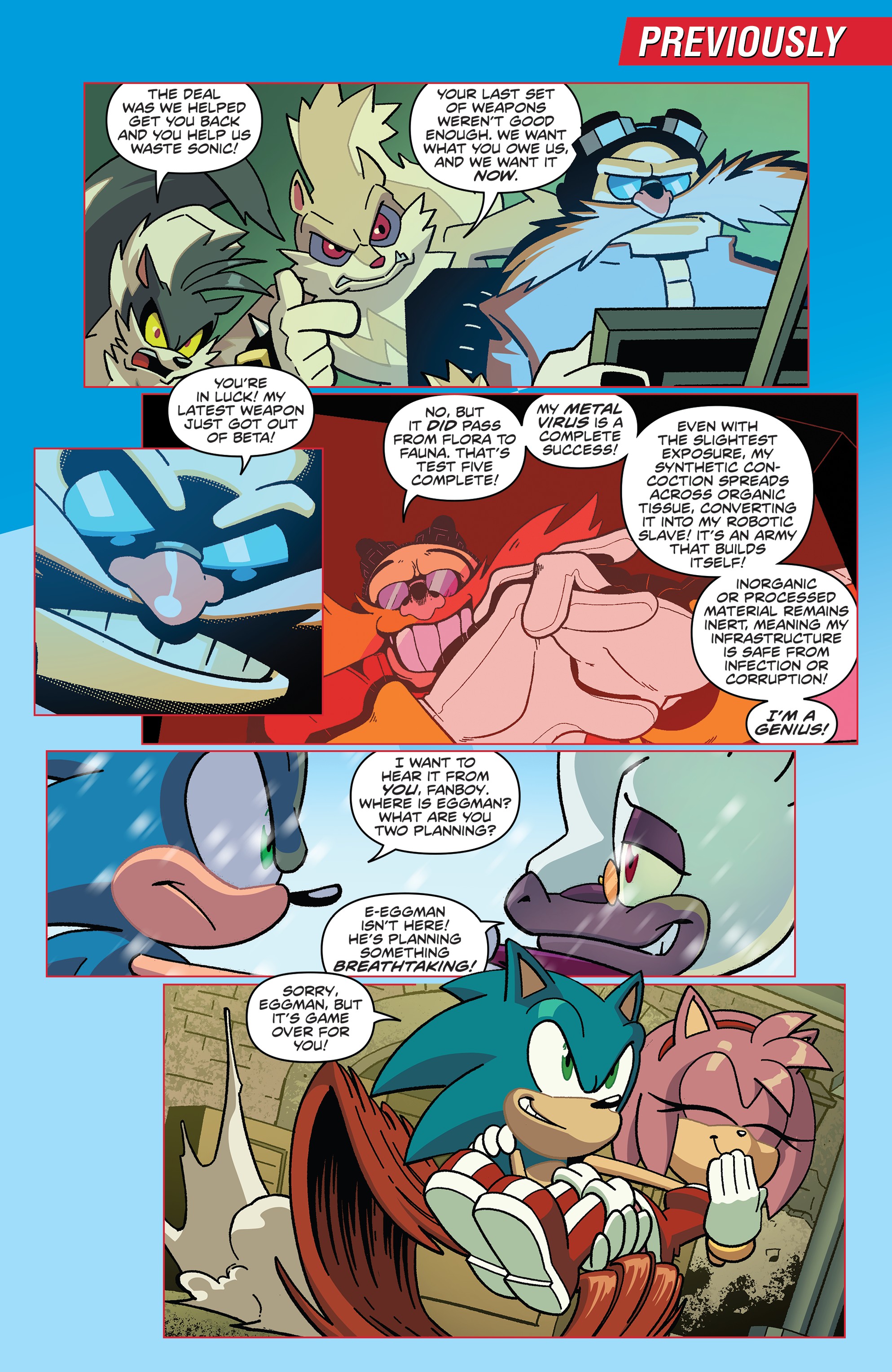 Sonic The Hedgehog (2018-): Chapter 15 - Page 3
