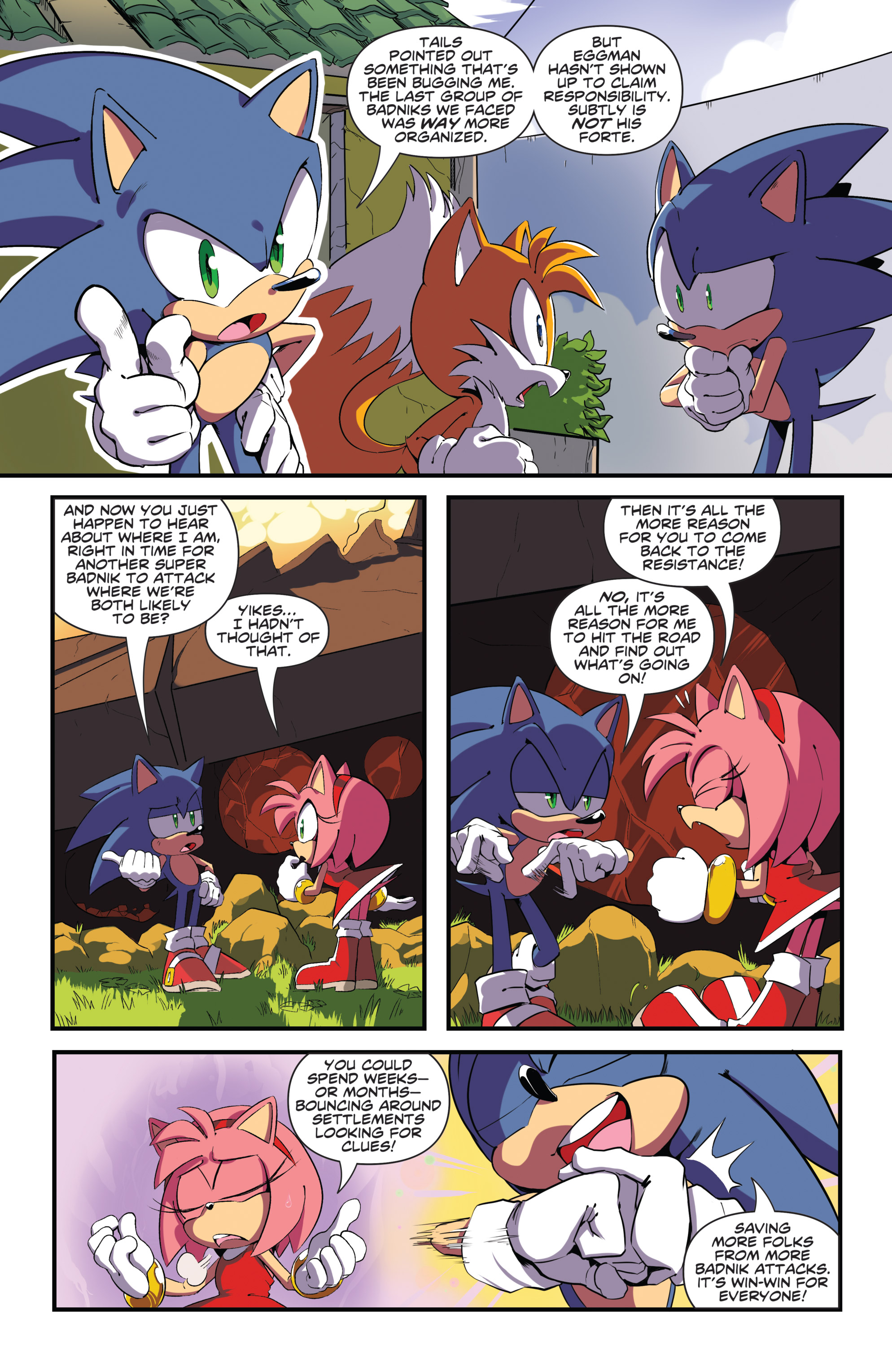 Sonamy comic and her bro is there 2 ^^ - Ana the hedgehog photo