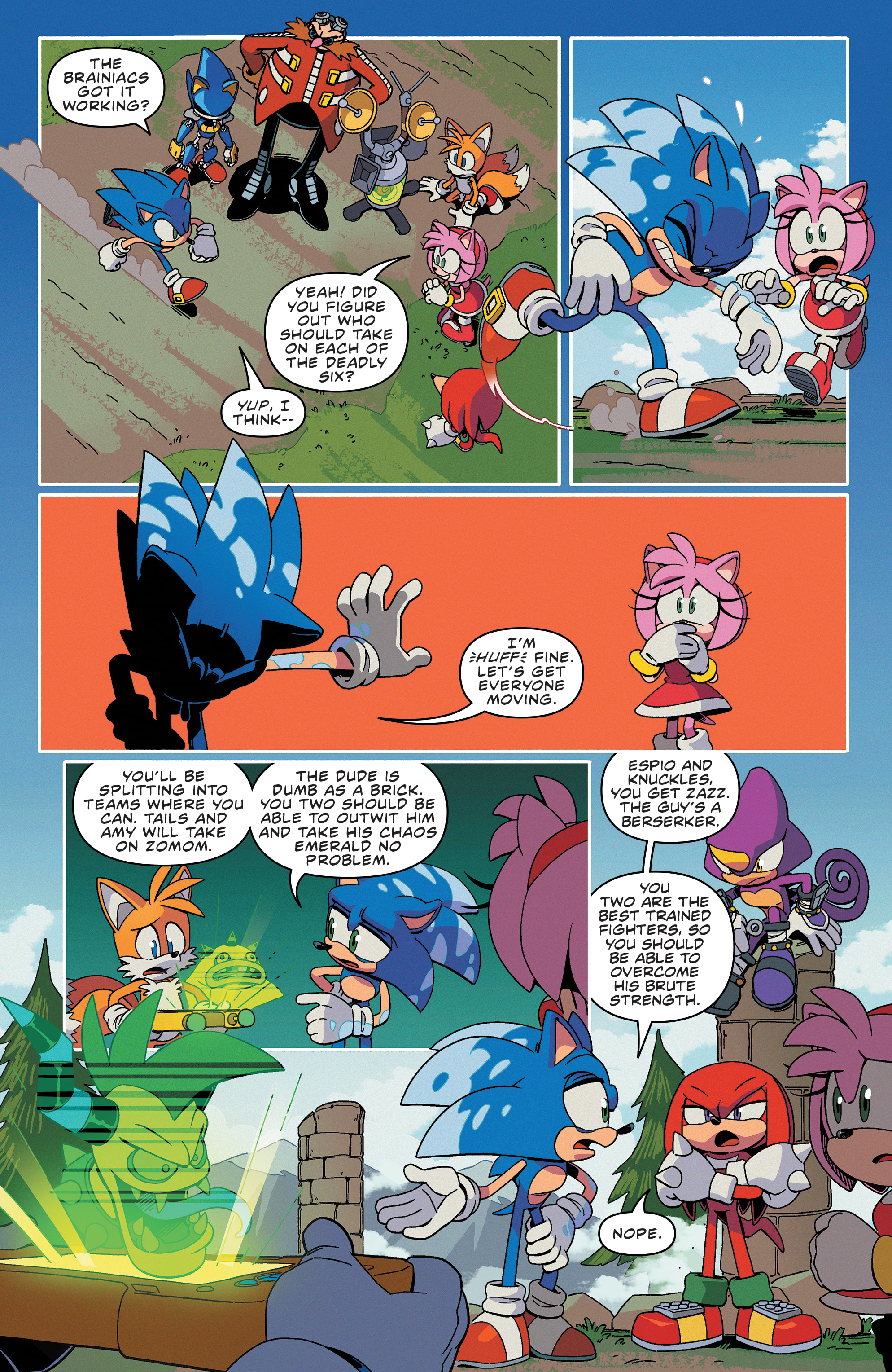 Sonic The Hedgehog (2018-) issue 26 - Page 6