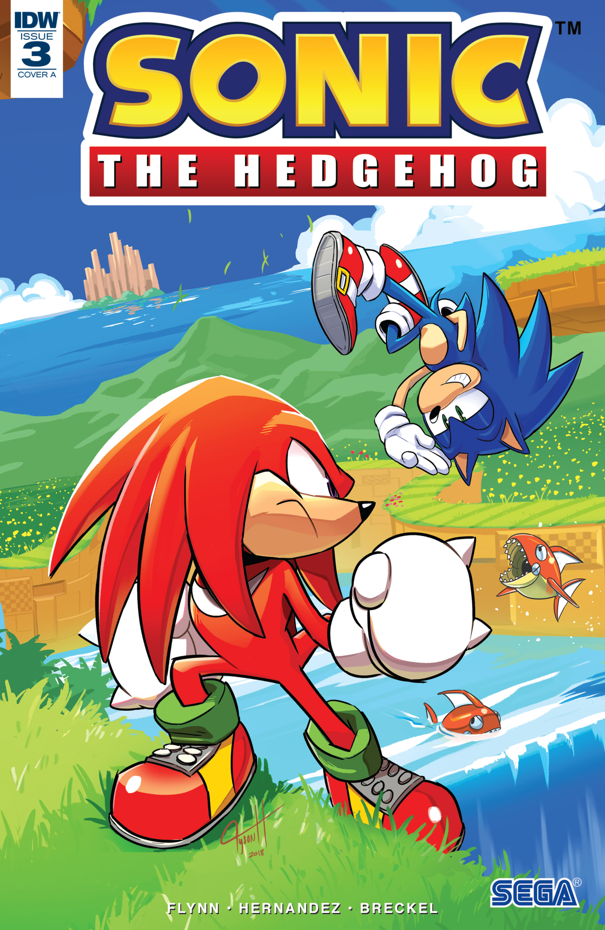 Sonic The Hedgehog (2018-)-Sonic The Hedgehog (2018-) #3