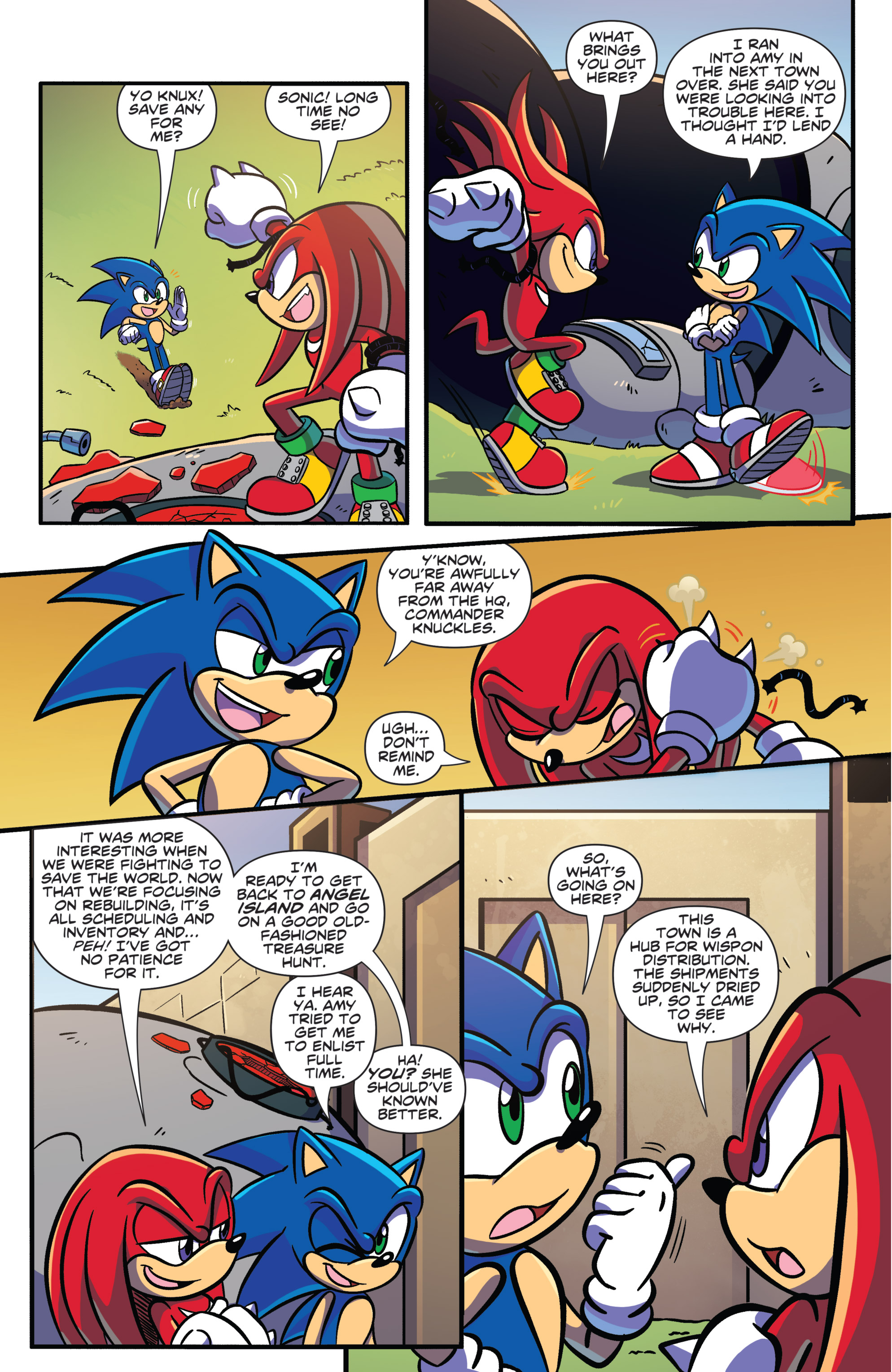 Sonic The Hedgehog (2018-): Chapter 3 - Page 4
