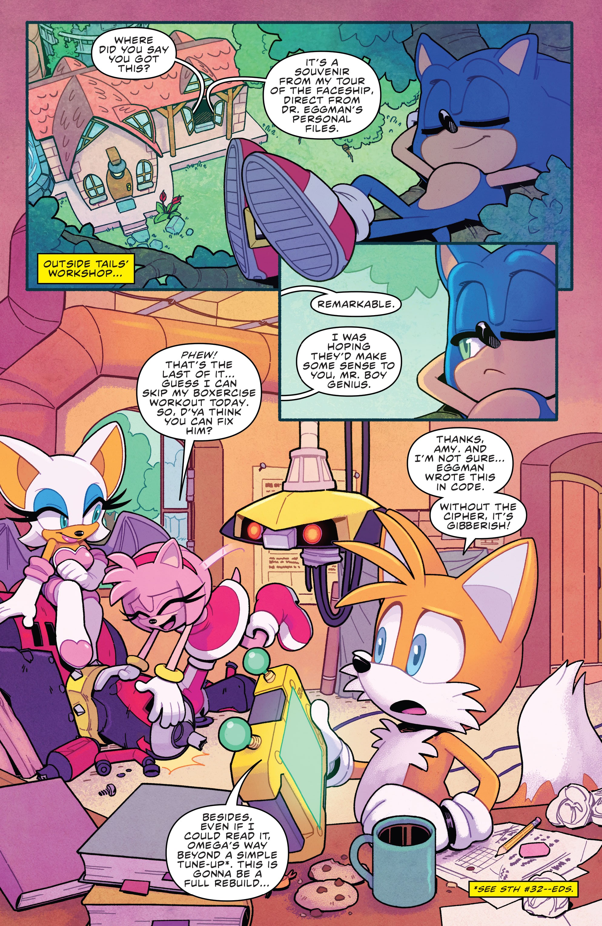 Sonic The Hedgehog (2018-) issue 33 - Page 5