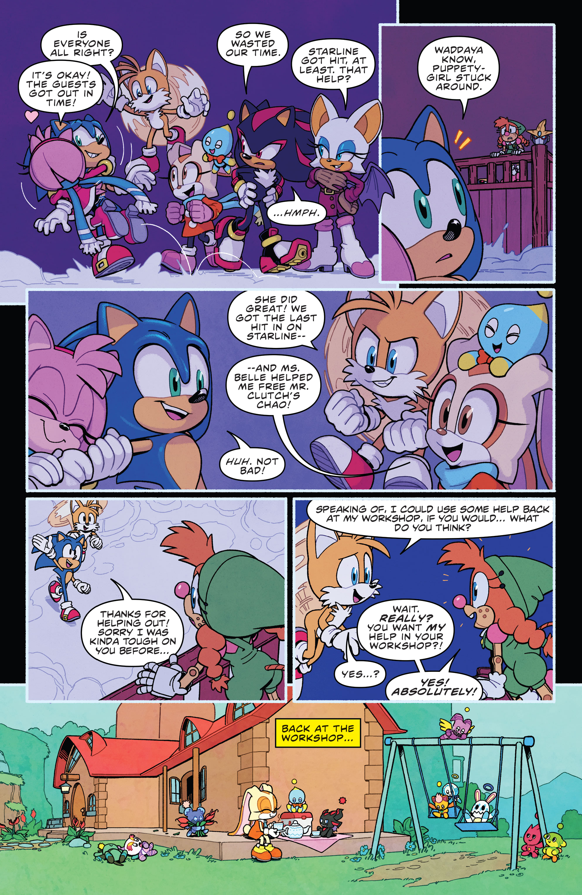 Sonic The Hedgehog (2018-) issue 36 - Page 21