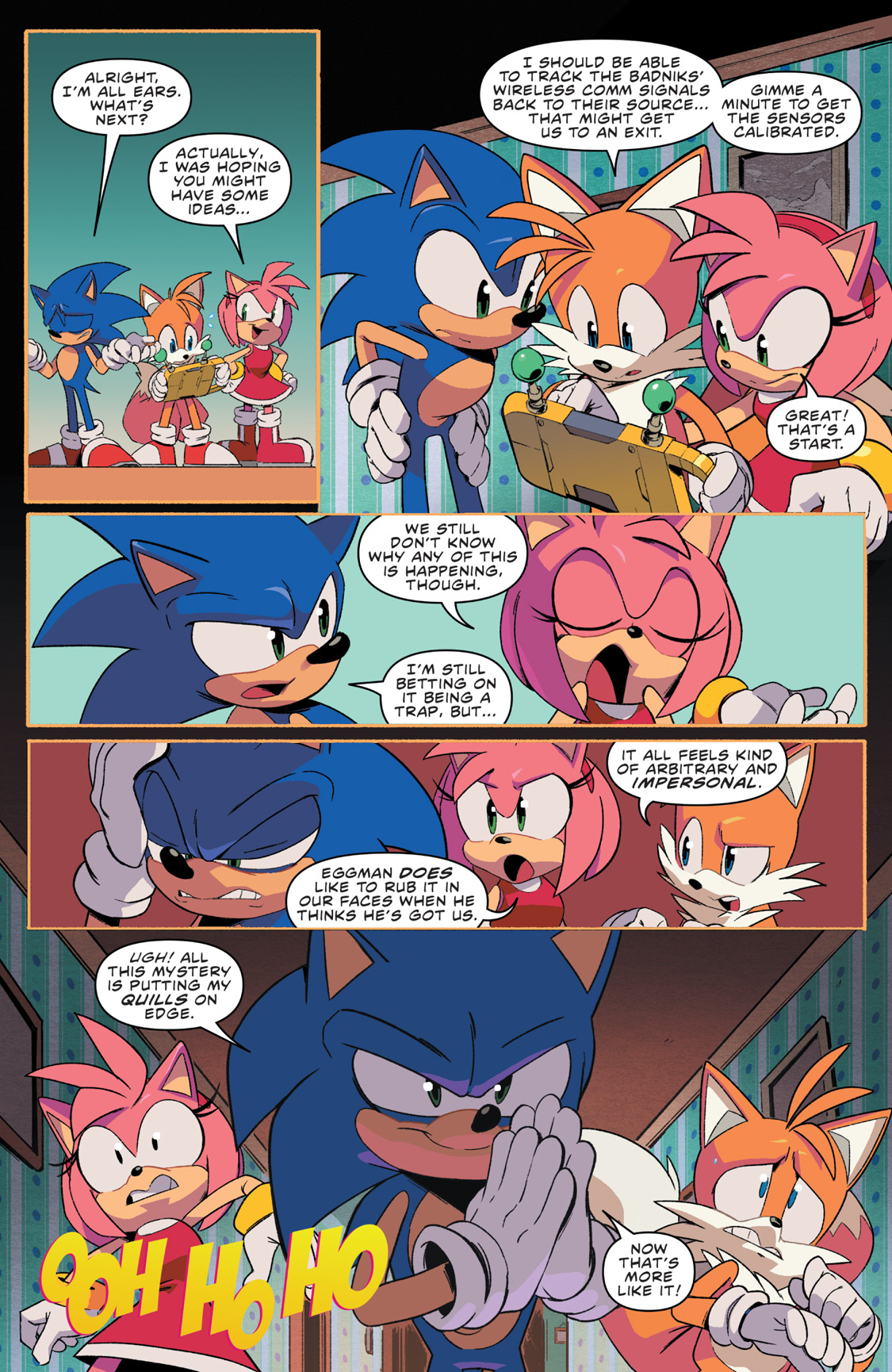 Exit: Sonic  Sonic the Comic Online!