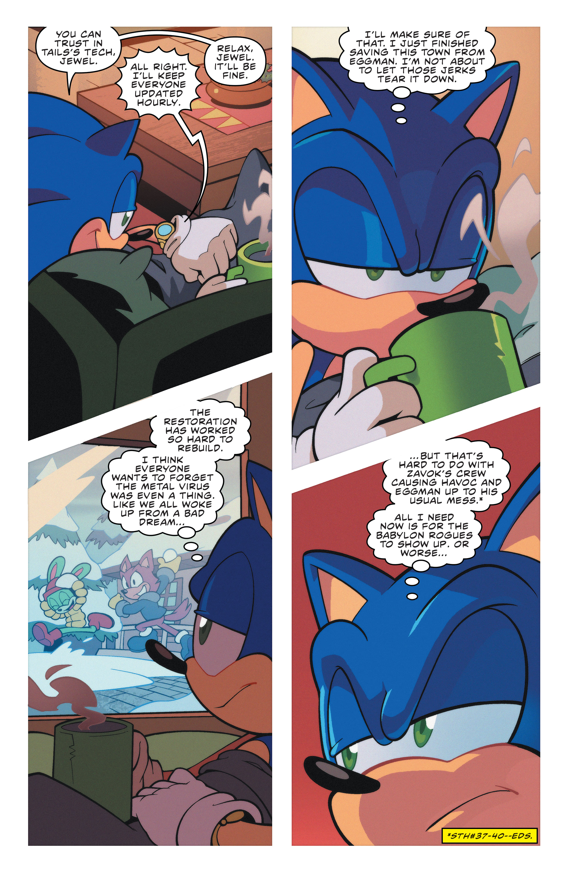 Sonic The Hedgehog (2018-) issue 42 - Page 8