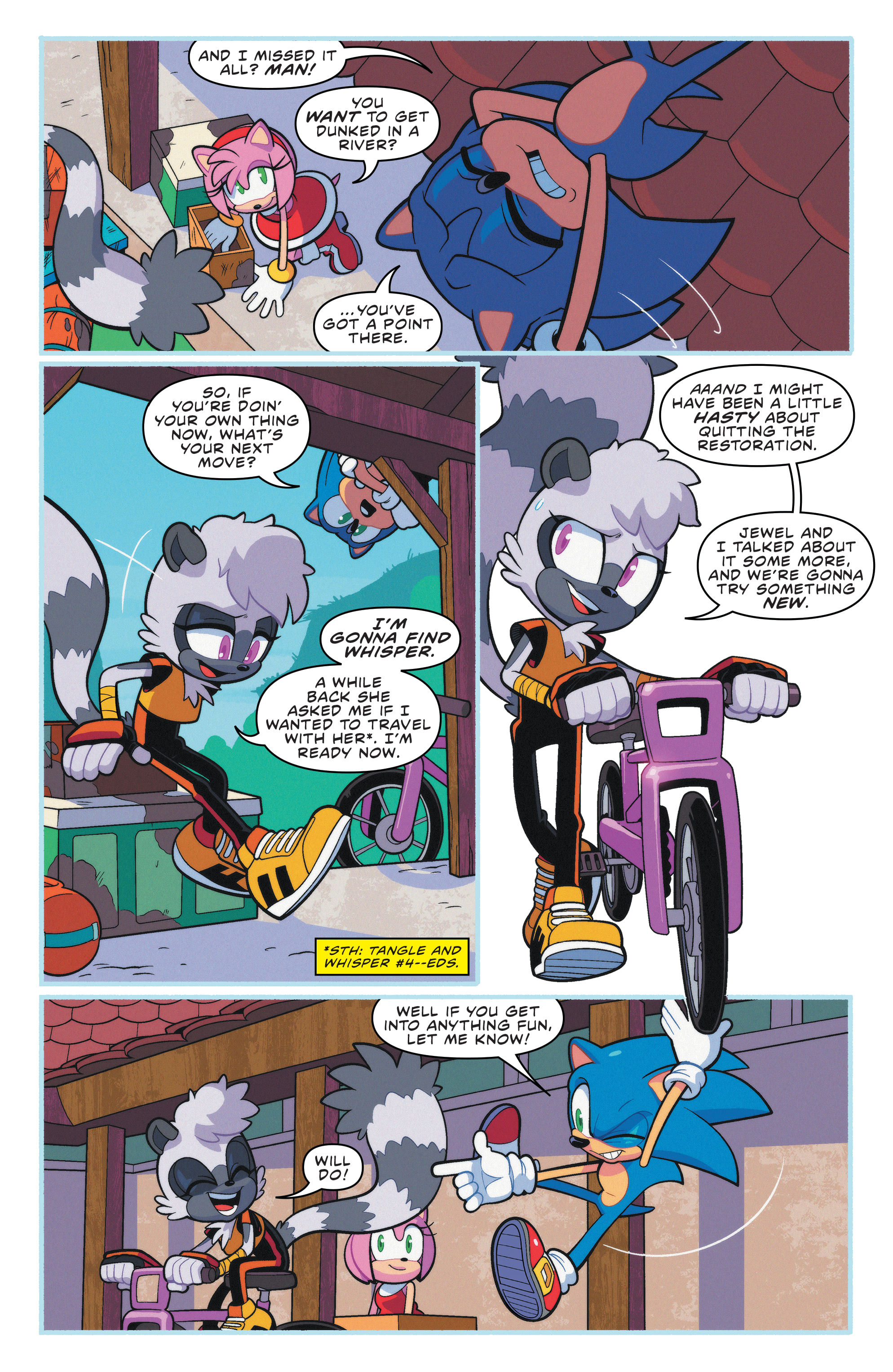 Sonic The Hedgehog (2018-) issue 47 - Page 21