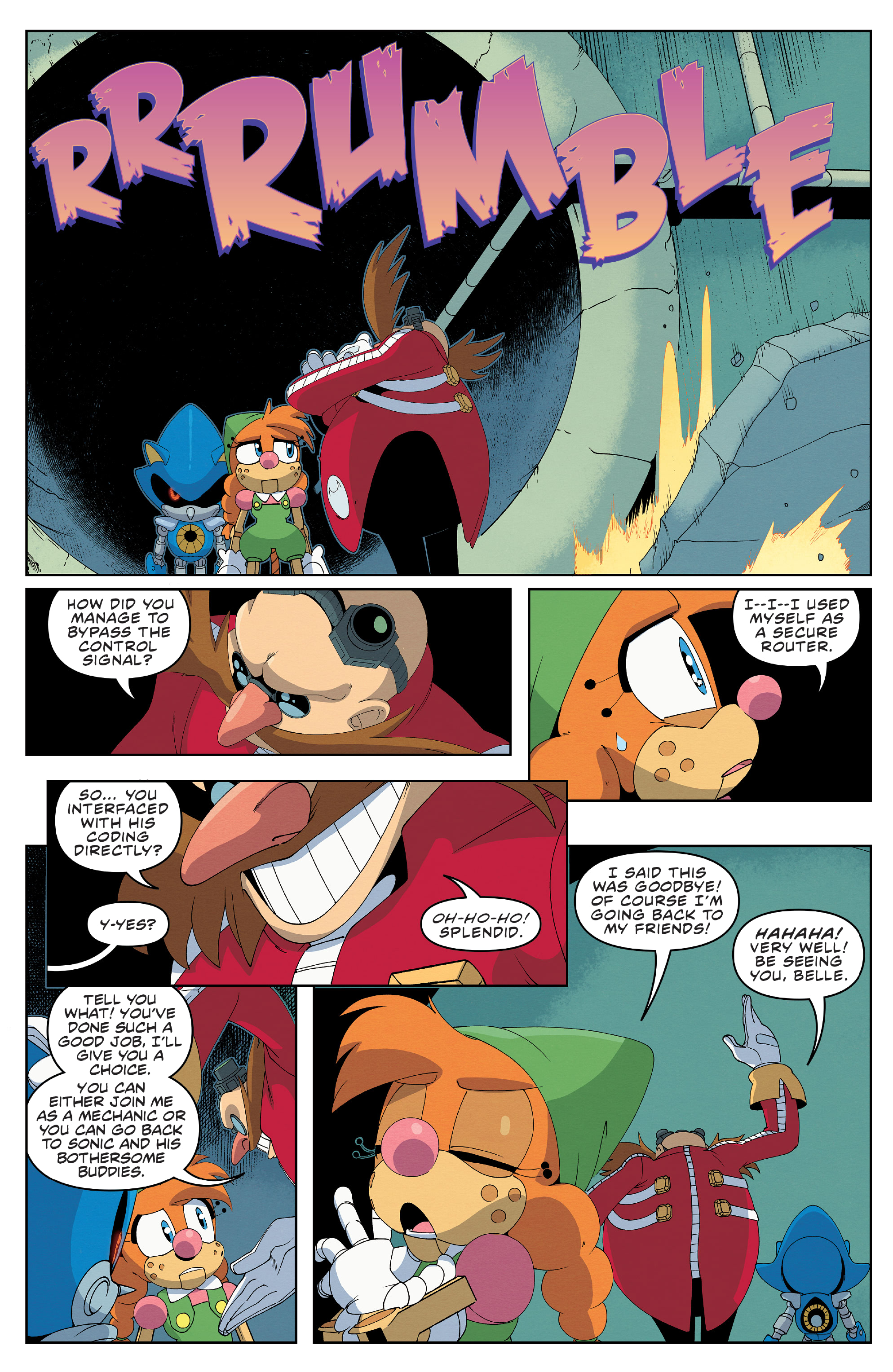 Sonic The Hedgehog (2018-) issue 50 - Page 35