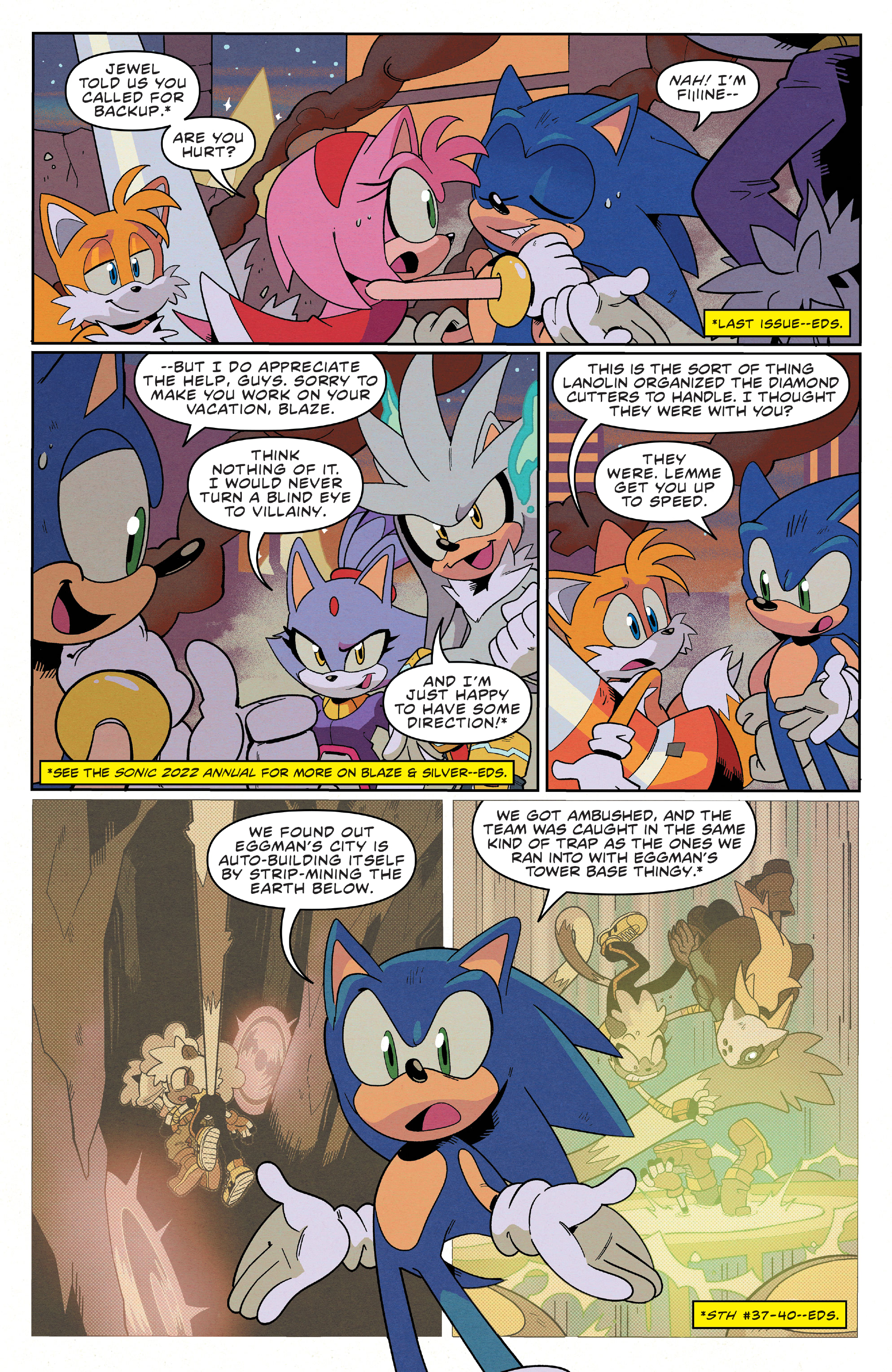 Sonic The Hedgehog (2018-) issue 58 - Page 7