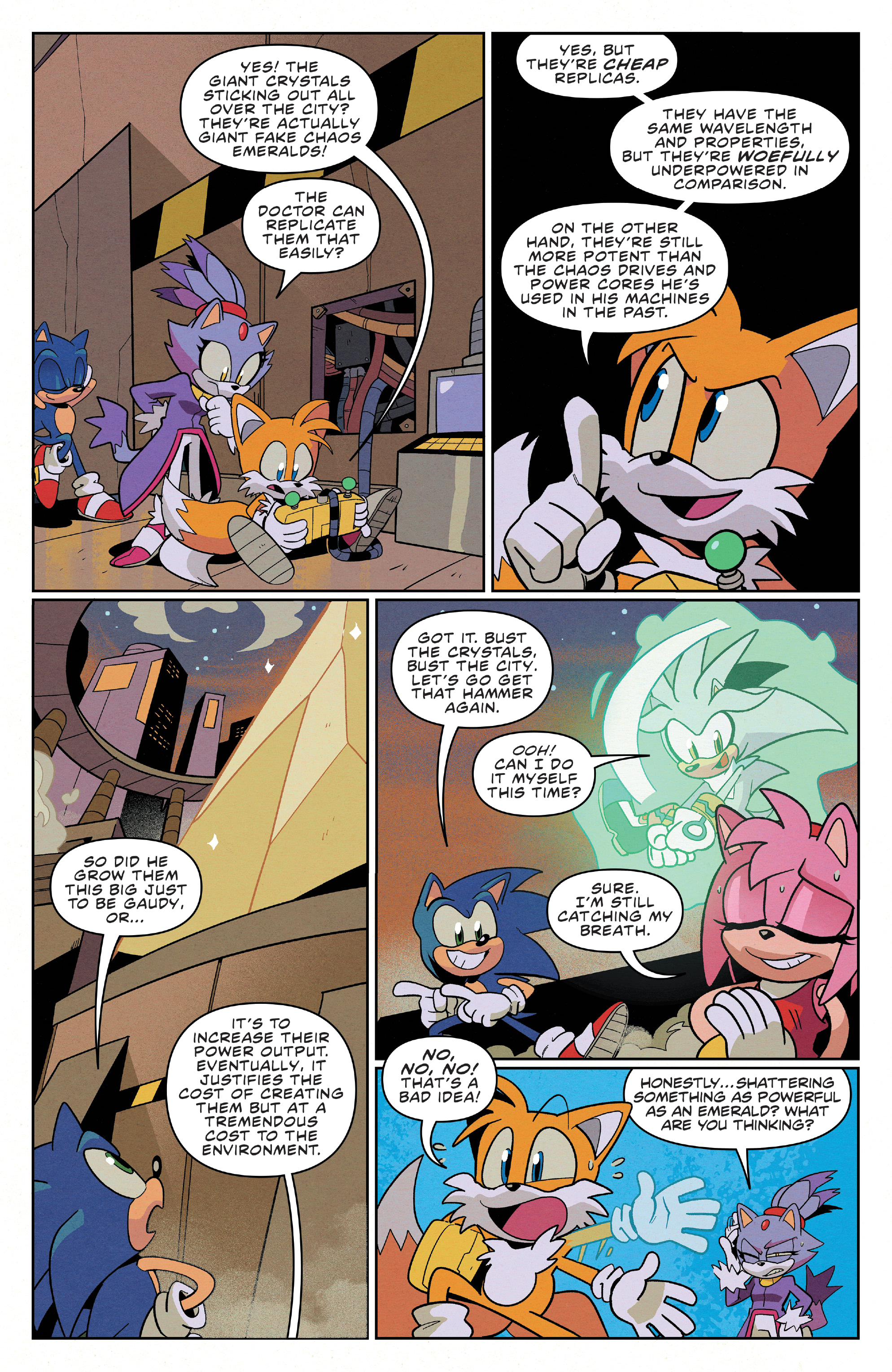 Sonic The Hedgehog (2018-) issue 58 - Page 21