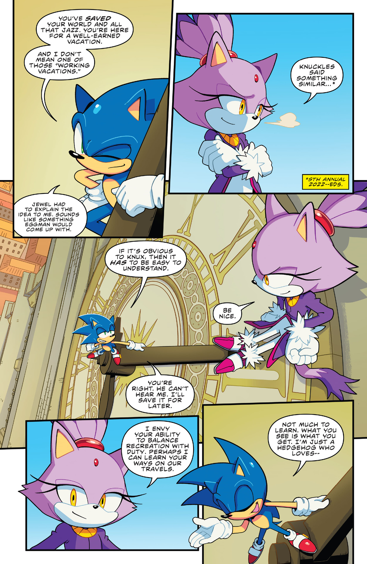 Sonic The Hedgehog (2018-) issue 63 - Page 22