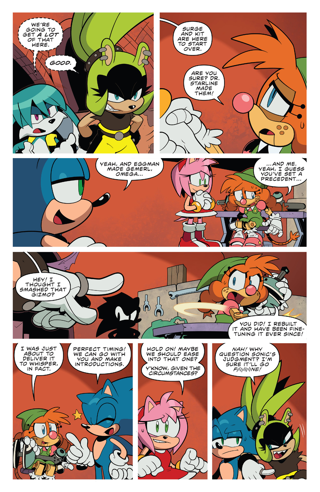 Sonic The Hedgehog (2018-) issue 67 - Page 17