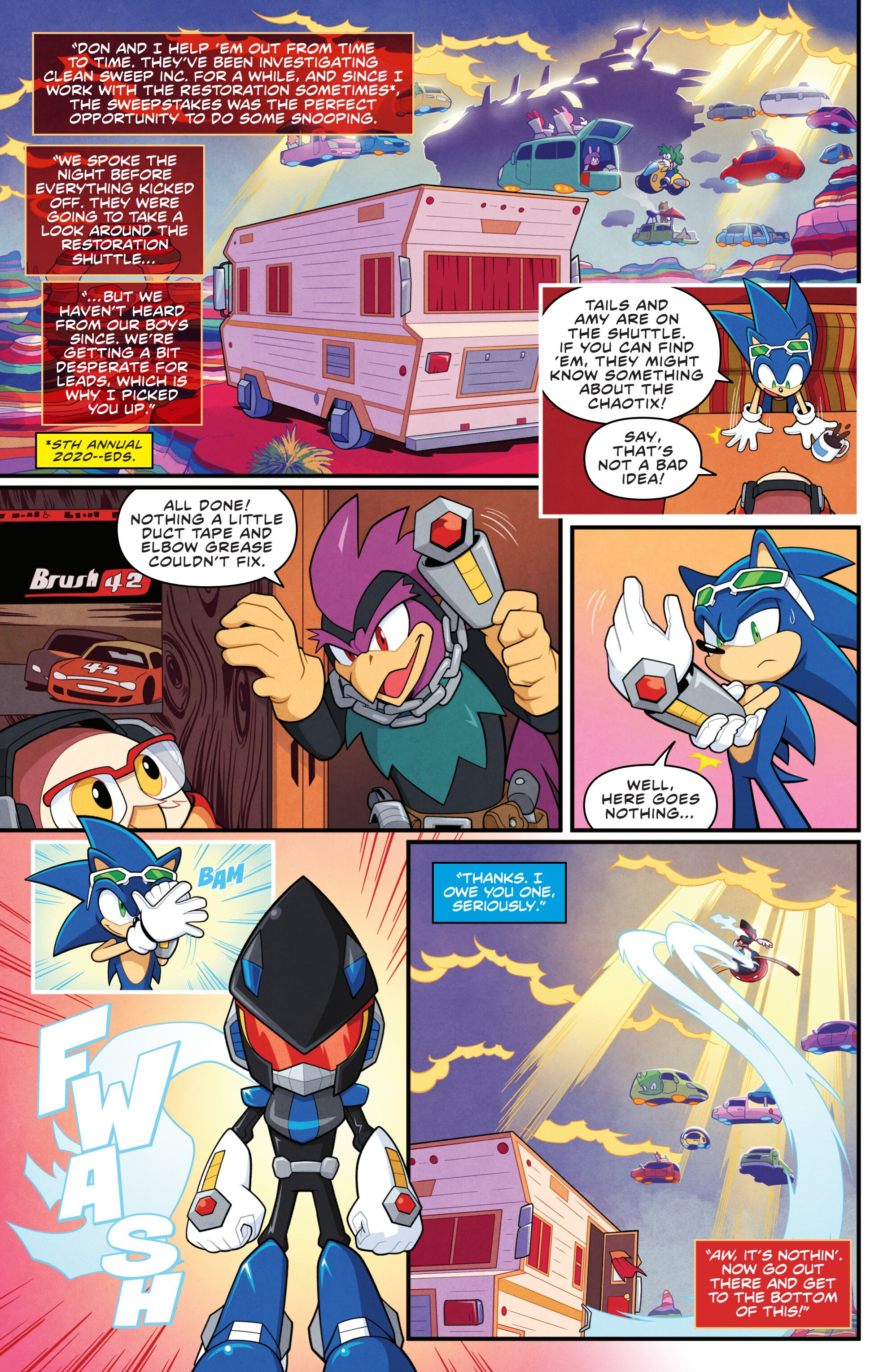 Sonic The Hedgehog (2018-) issue 72 - Page 18