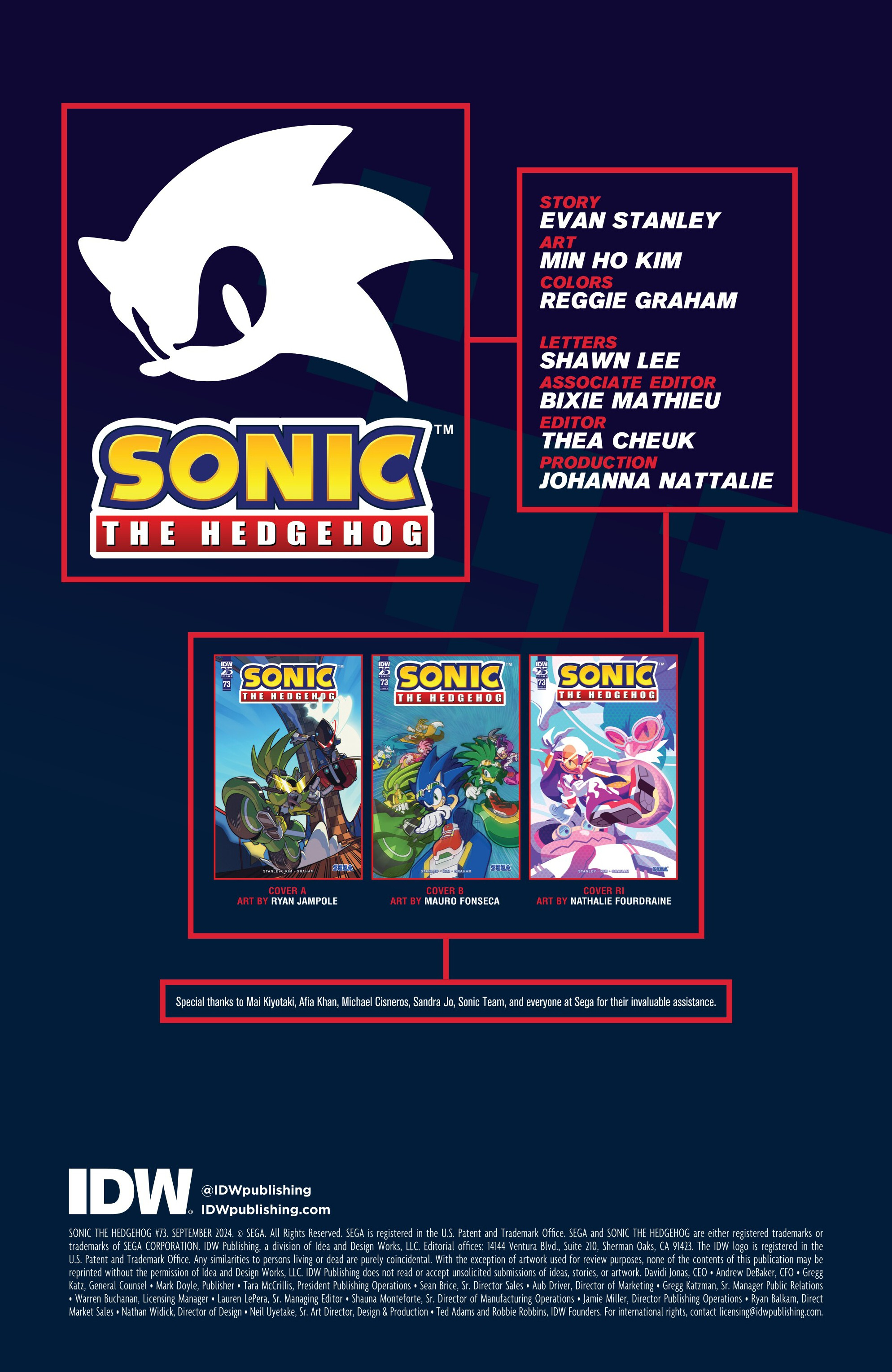 Sonic The Hedgehog (2018-) issue 73 - Page 2