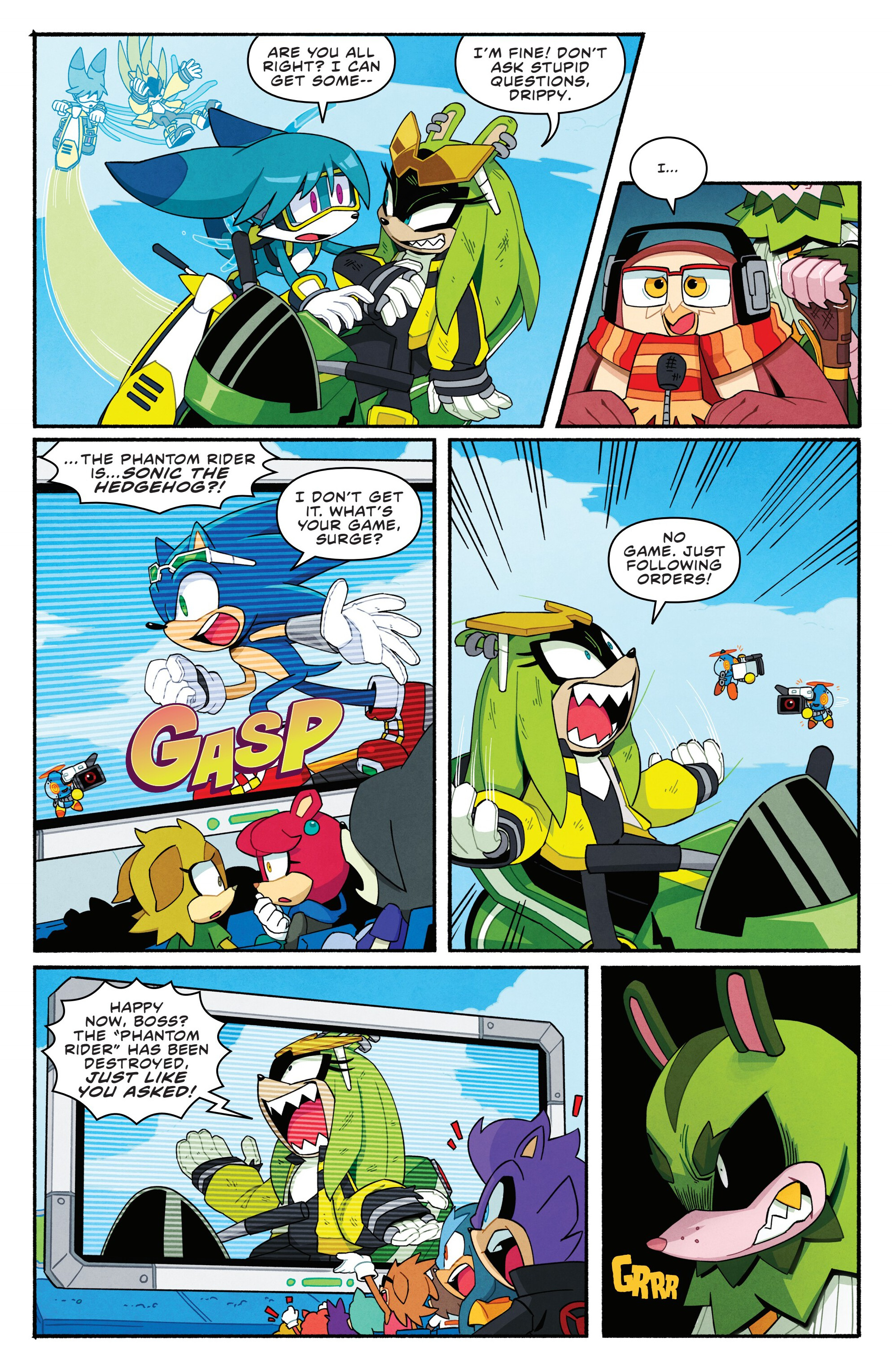 Sonic The Hedgehog (2018-) issue 73 - Page 17