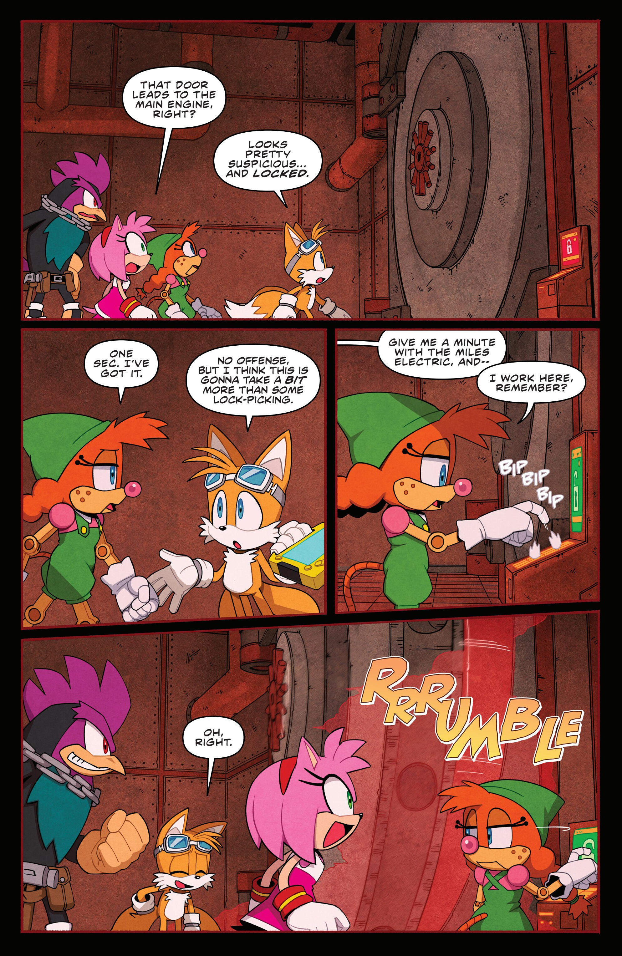 Sonic The Hedgehog (2018-) issue 73 - Page 21