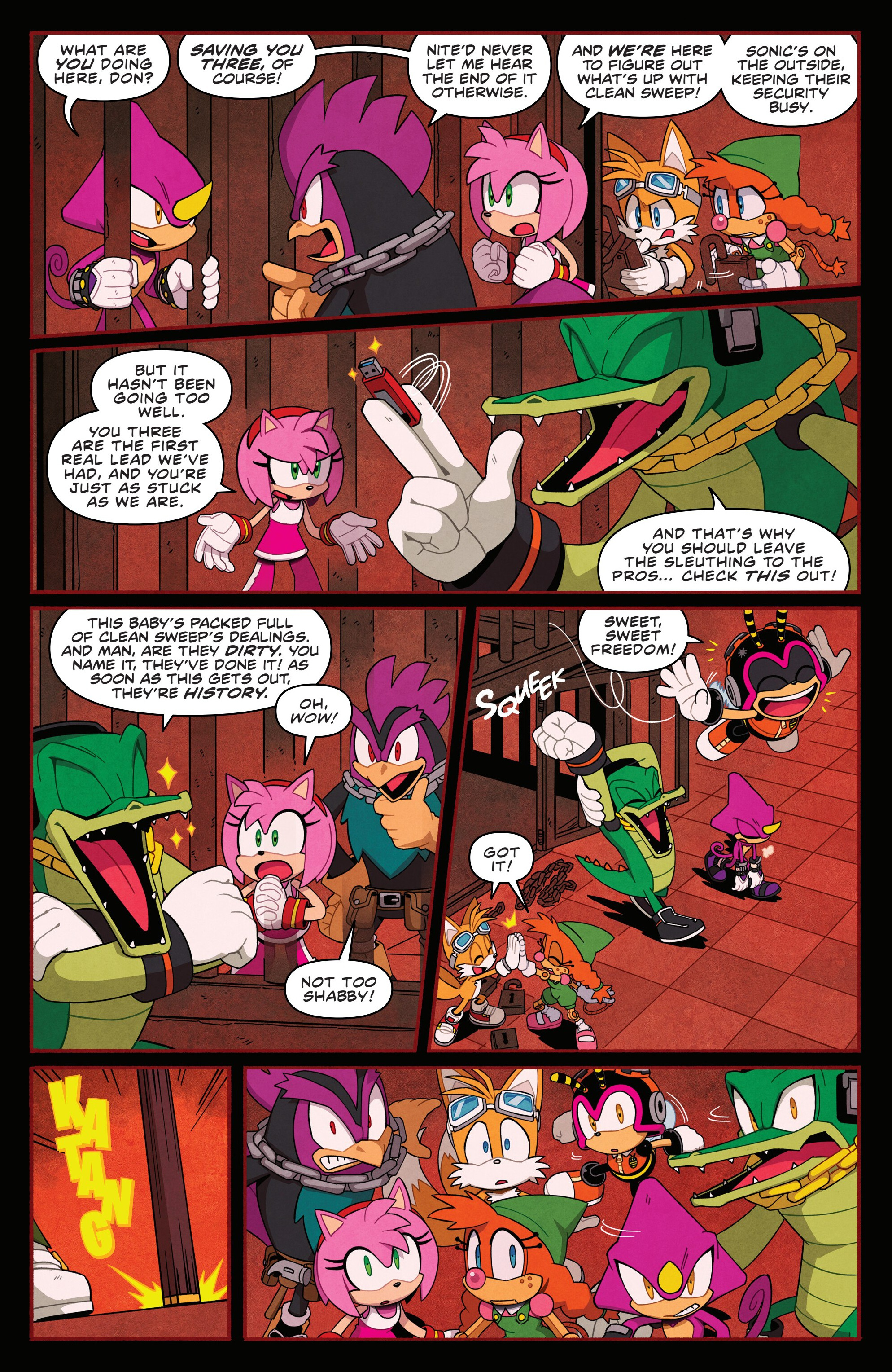 Sonic The Hedgehog (2018-) issue 73 - Page 23