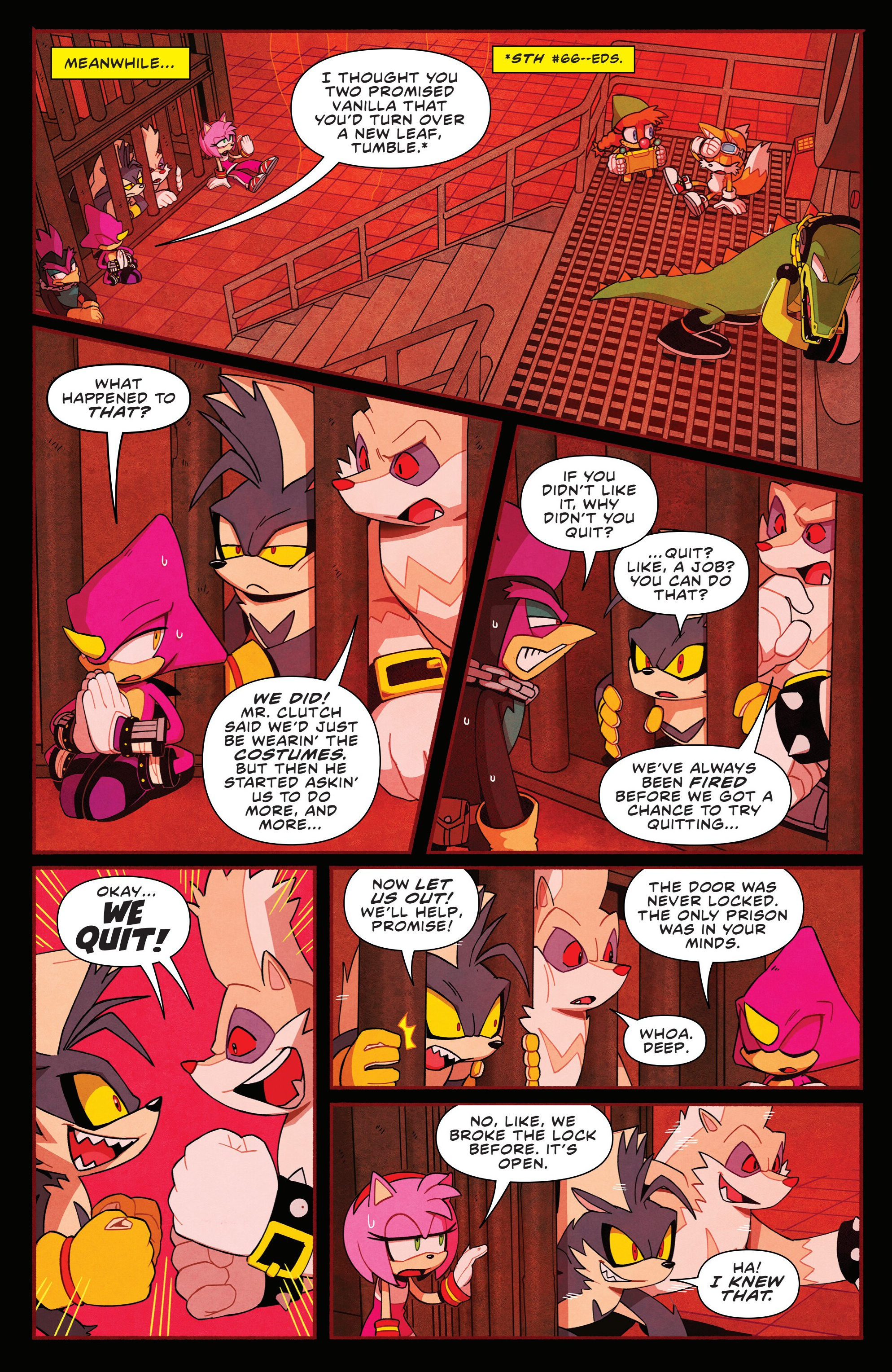 Sonic The Hedgehog (2018-): Chapter 75 - Page 12