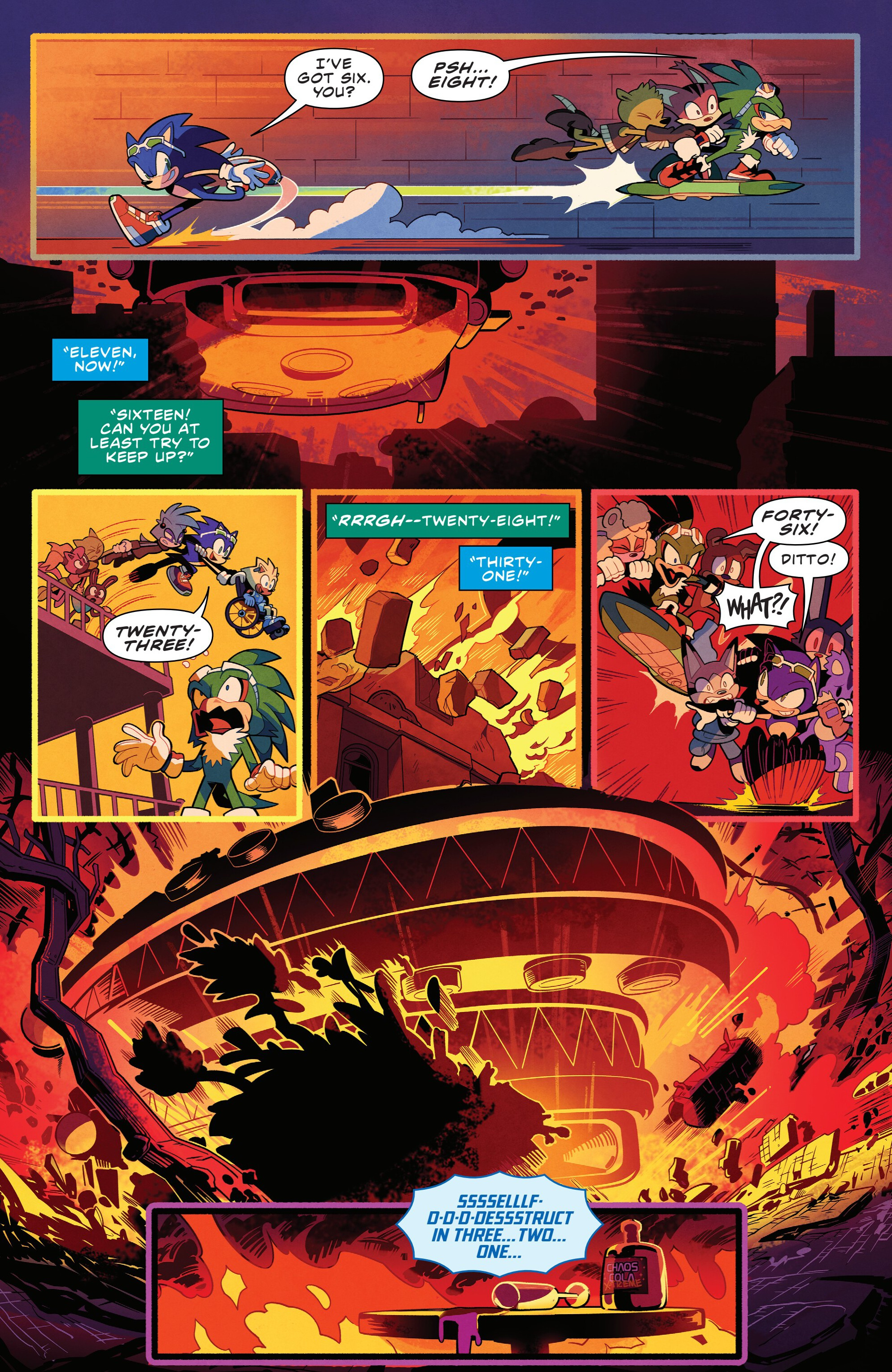Sonic The Hedgehog (2018-): Chapter 75 - Page 36