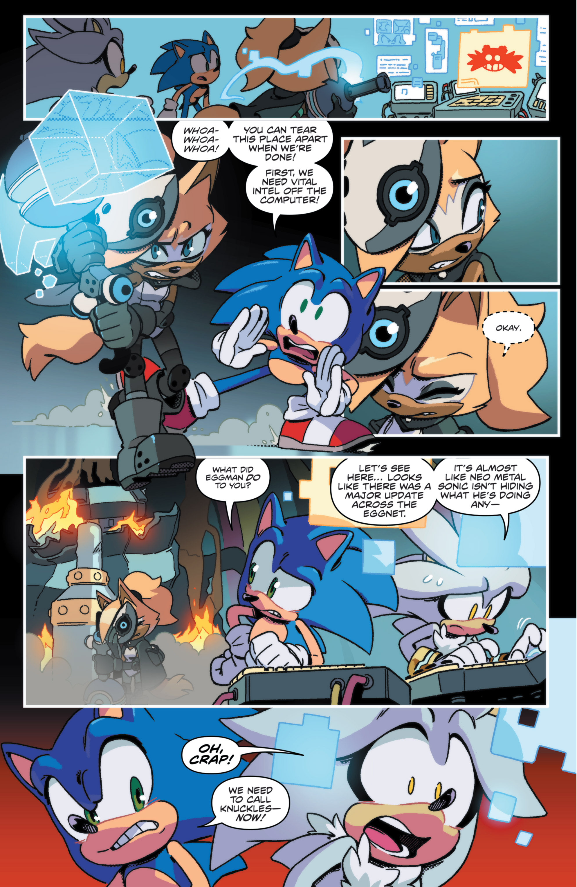 Sonic The Hedgehog (2018-) issue 8 - Page 22