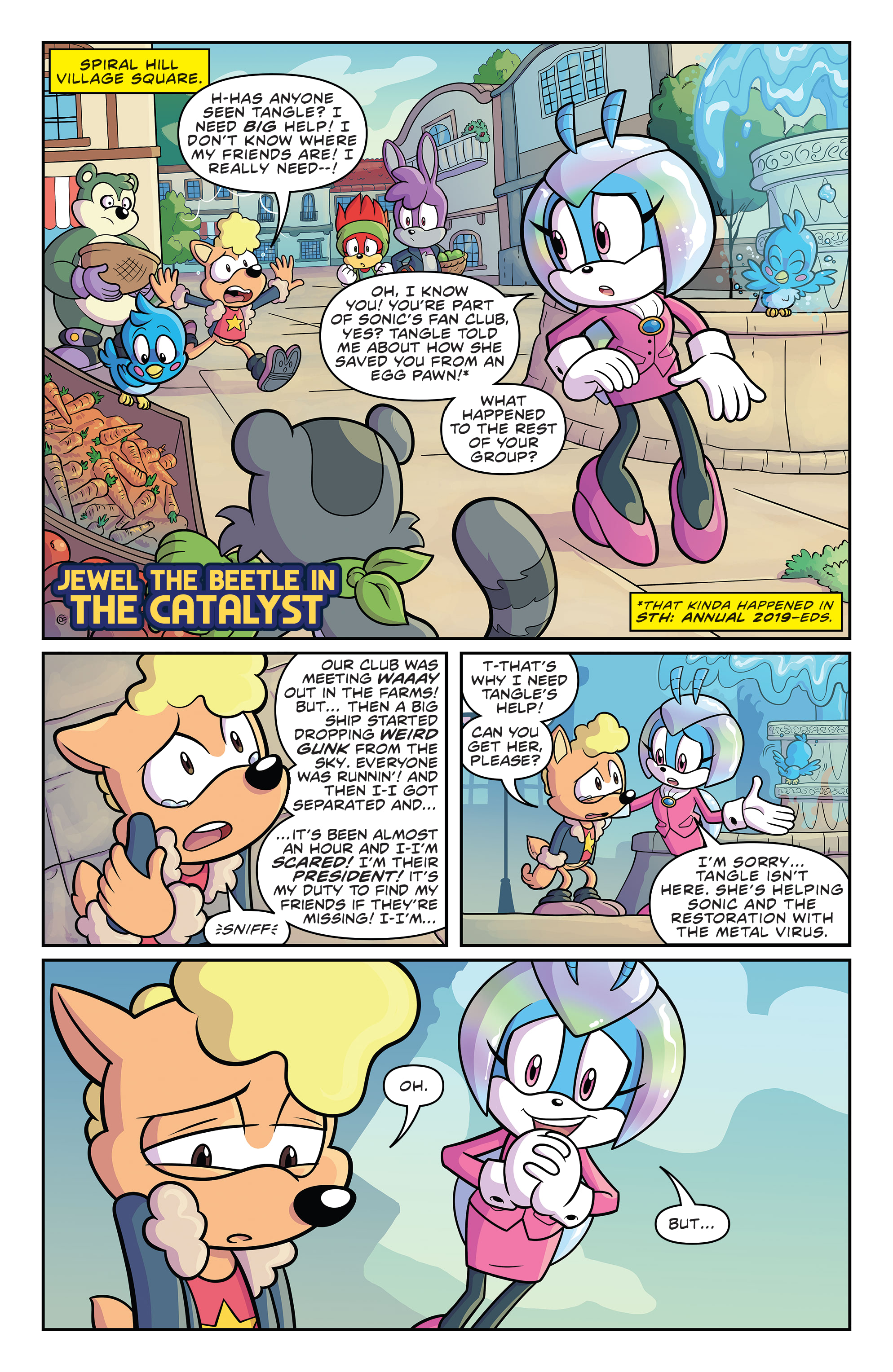 Sonic The Hedgehog (2018-) issue Annual 2020 - Page 37