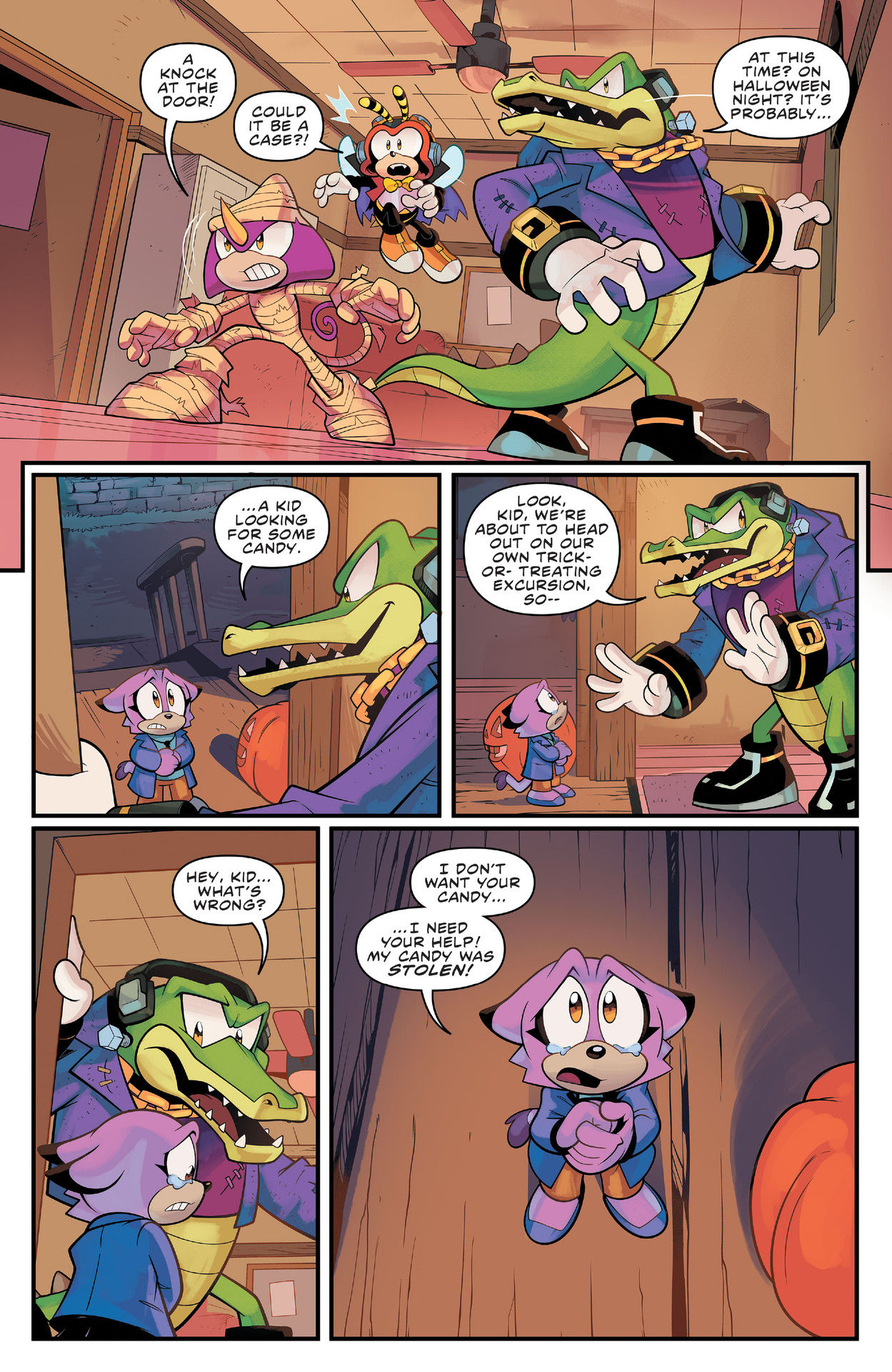 Sonic The Hedgehog (2018-) issue Halloween Special - Page 4