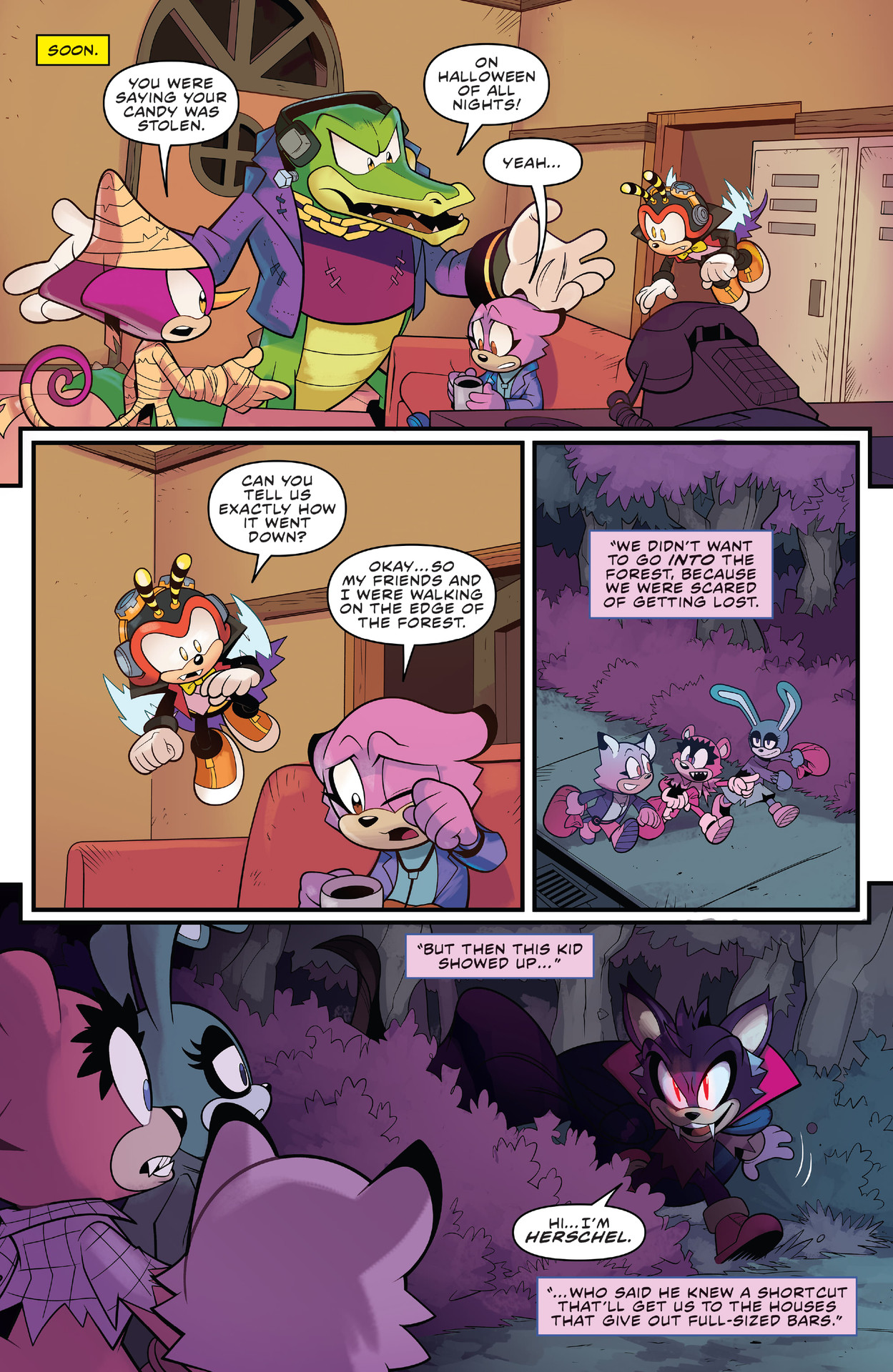 Sonic The Hedgehog (2018-) issue Halloween Special - Page 5