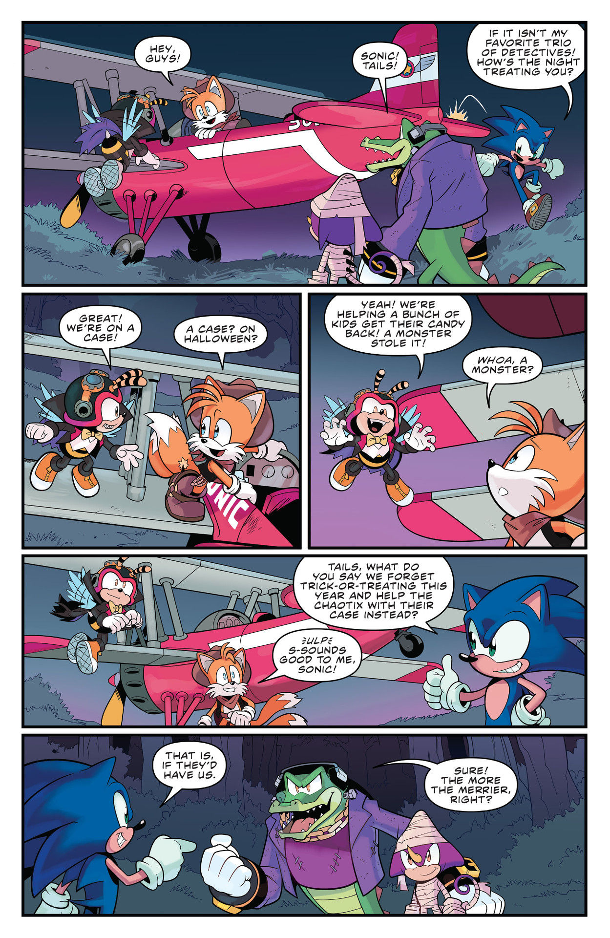 Sonic The Hedgehog (2018-) issue Halloween Special - Page 9