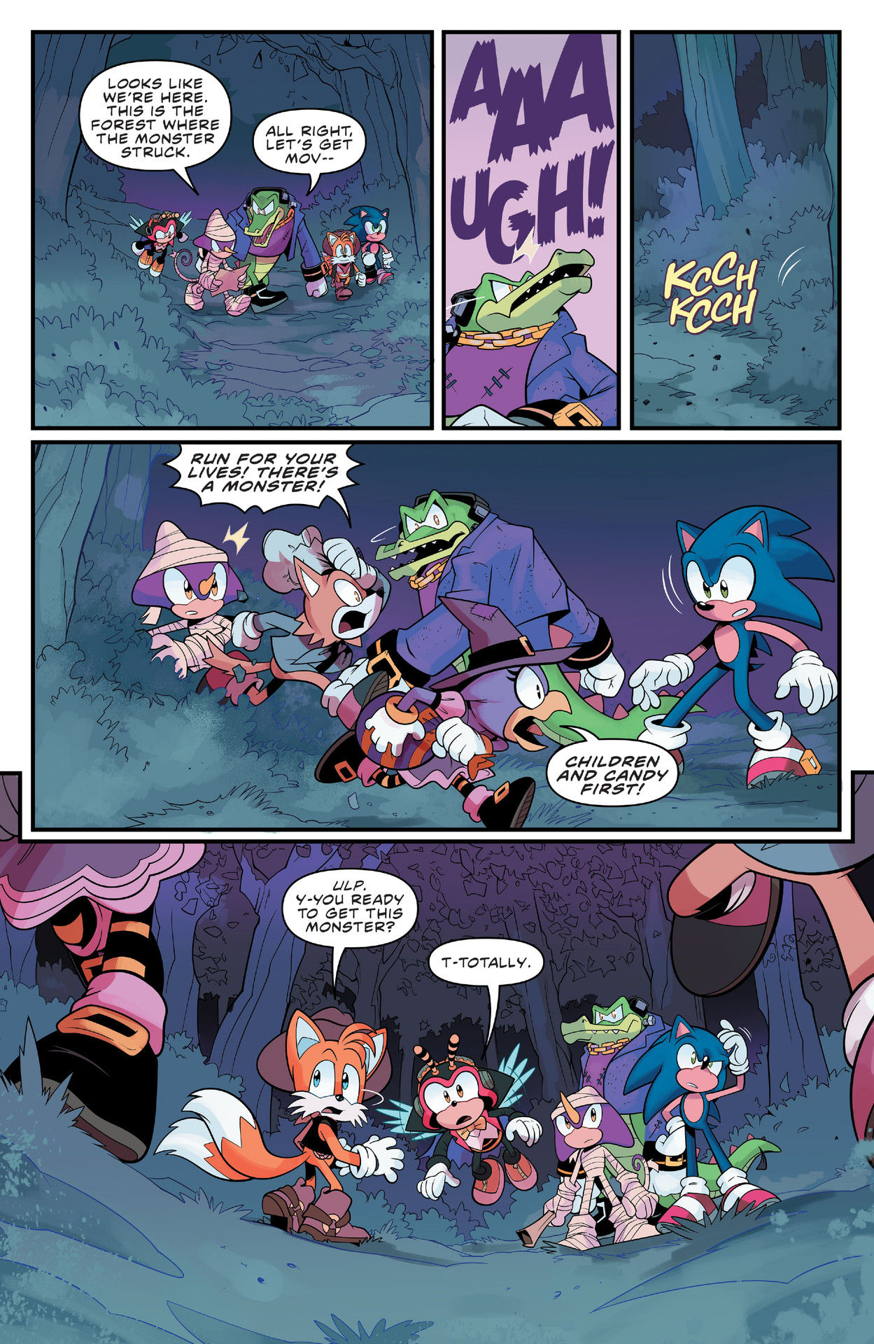 Sonic The Hedgehog (2018-) issue Halloween Special - Page 10