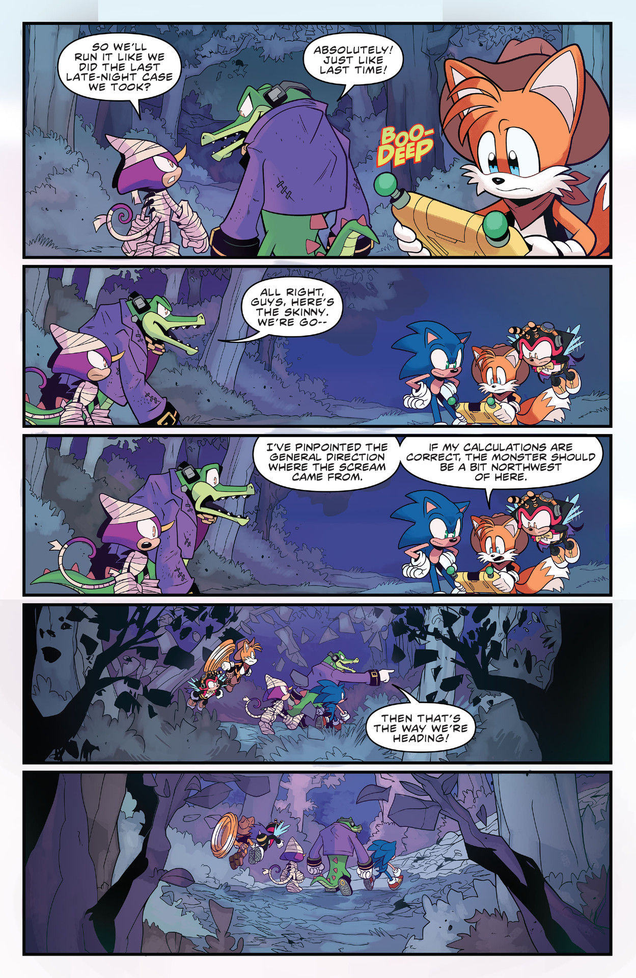 Sonic The Hedgehog (2018-) issue Halloween Special - Page 11