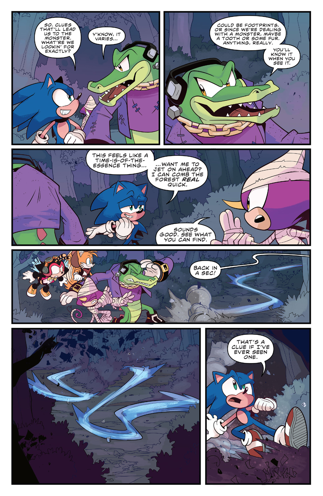 Sonic The Hedgehog (2018-) issue Halloween Special - Page 12