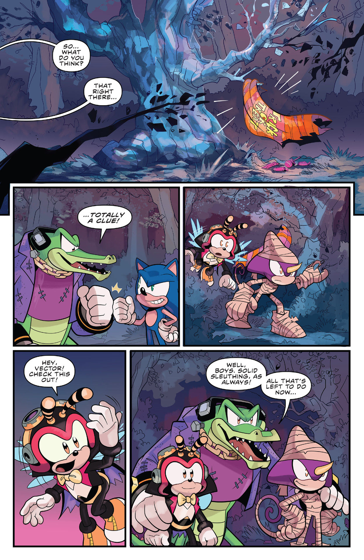 Sonic The Hedgehog (2018-) issue Halloween Special - Page 13