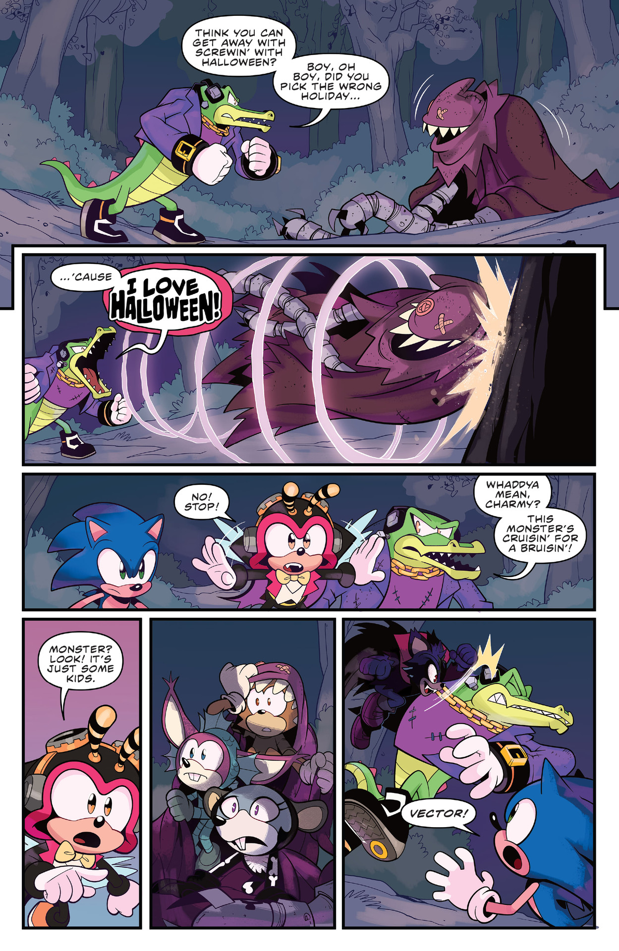 Sonic The Hedgehog (2018-) issue Halloween Special - Page 18