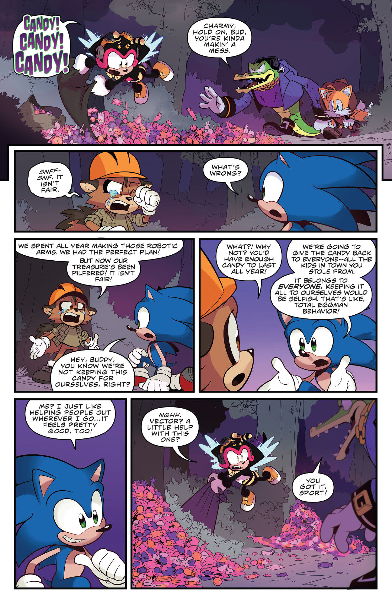 Sonic The Hedgehog (2018-) issue Halloween Special - Page 22