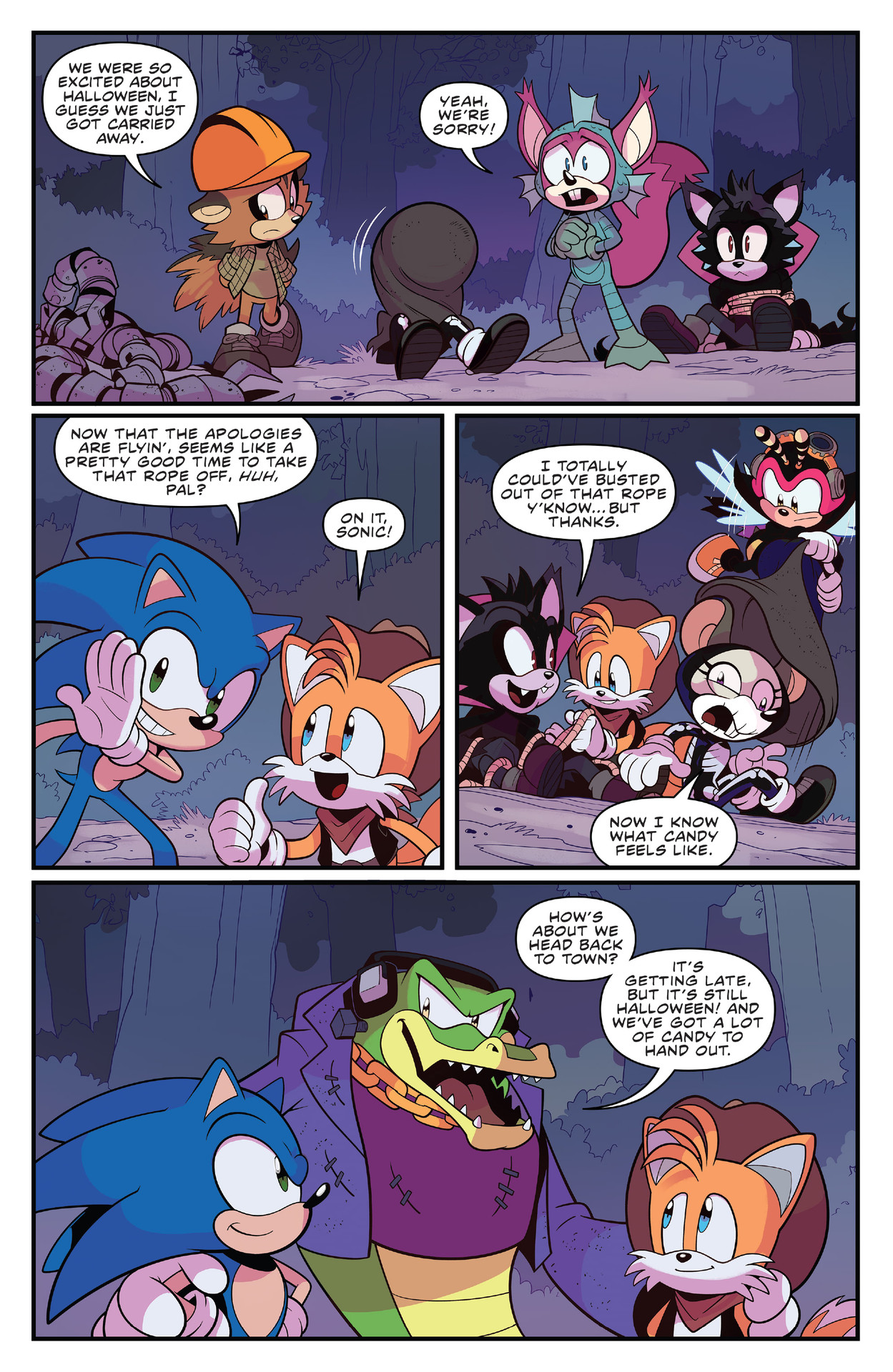 Sonic The Hedgehog (2018-) issue Halloween Special - Page 24