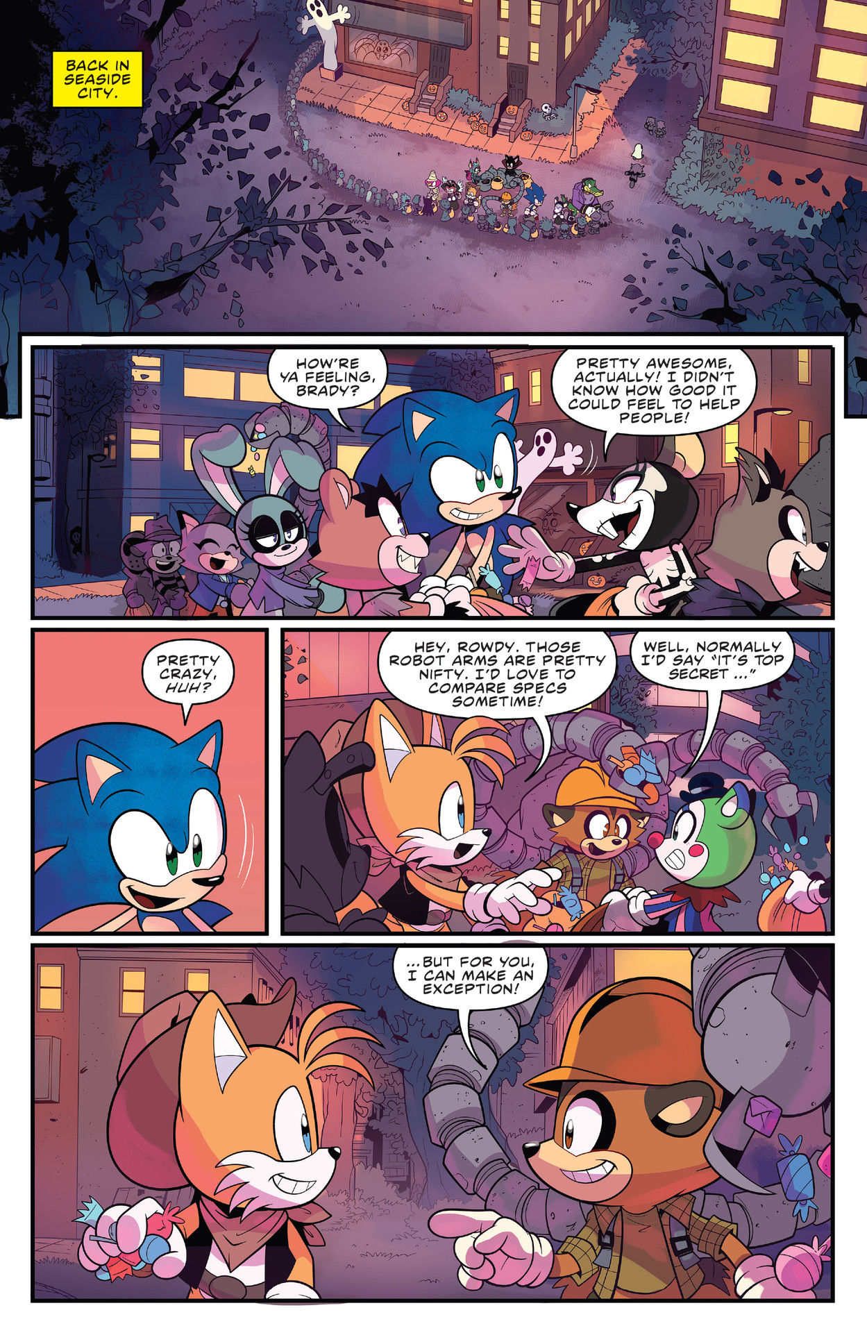 Sonic The Hedgehog (2018-) issue Halloween Special - Page 25