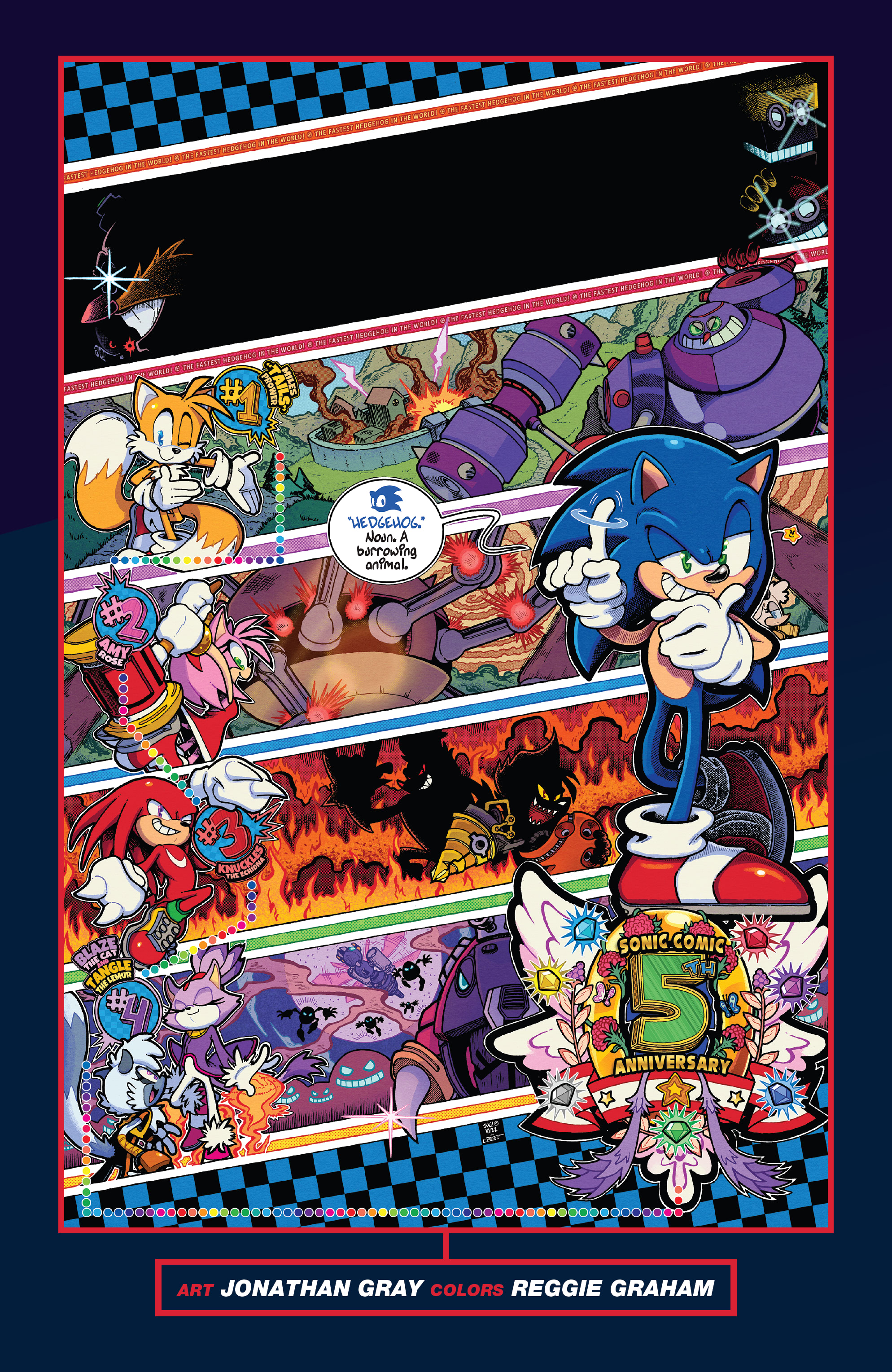 Sonic the Hedgehog: 5th Anniversary Edition (2023-) issue 1 - Page 35