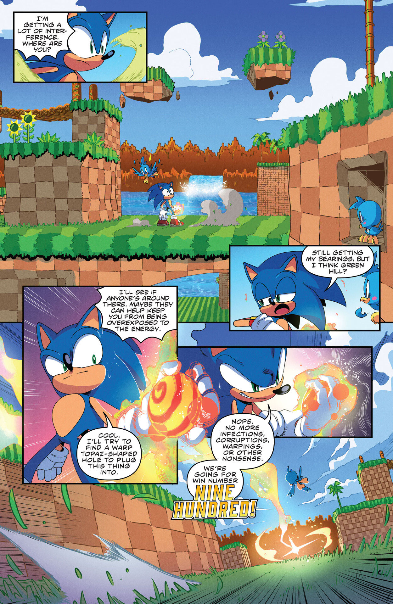 Sonic the Hedgehog: 900th Adventure (2023-) issue 1 - Page 10