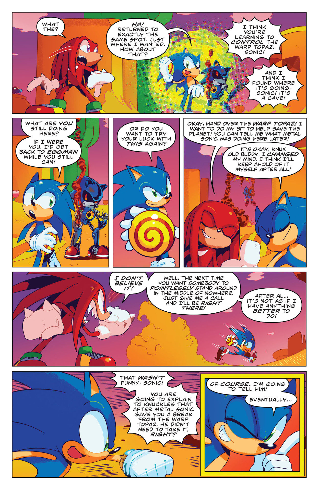 Sonic the Hedgehog: 900th Adventure (2023-) issue 1 - Page 22