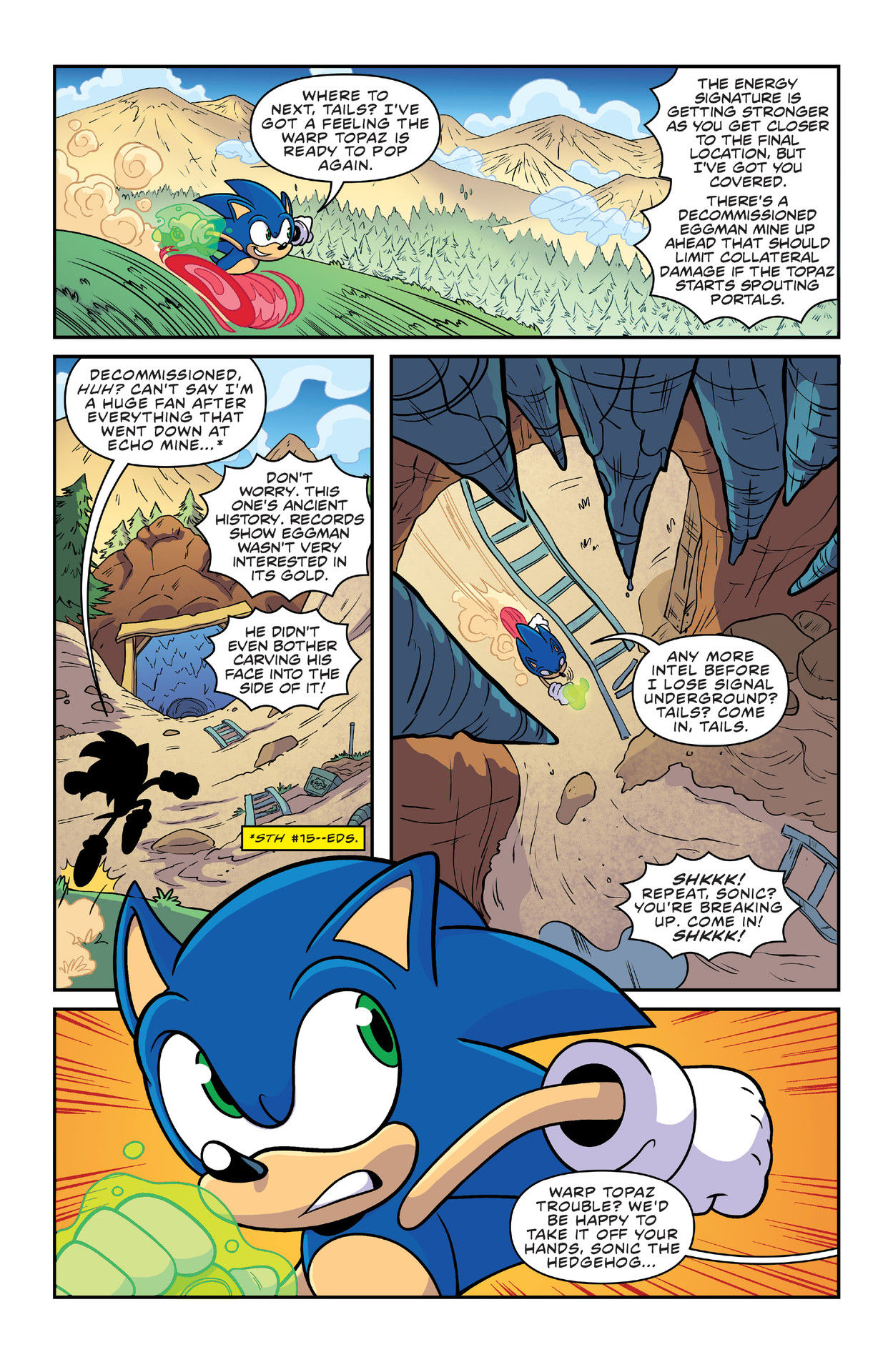 Sonic the Hedgehog: 900th Adventure (2023-) issue 1 - Page 34