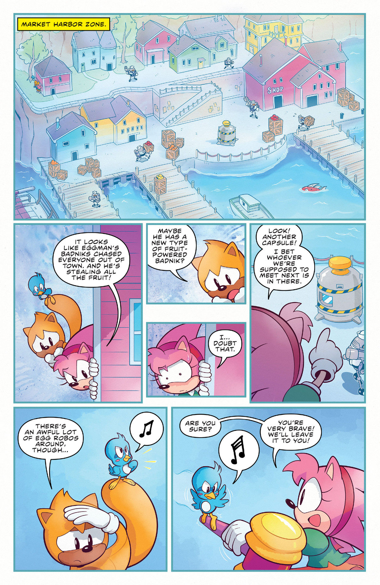 Sonic The Hedgehog: Amy's 30th Anniversary Special (2023) issue 1 - Page 15