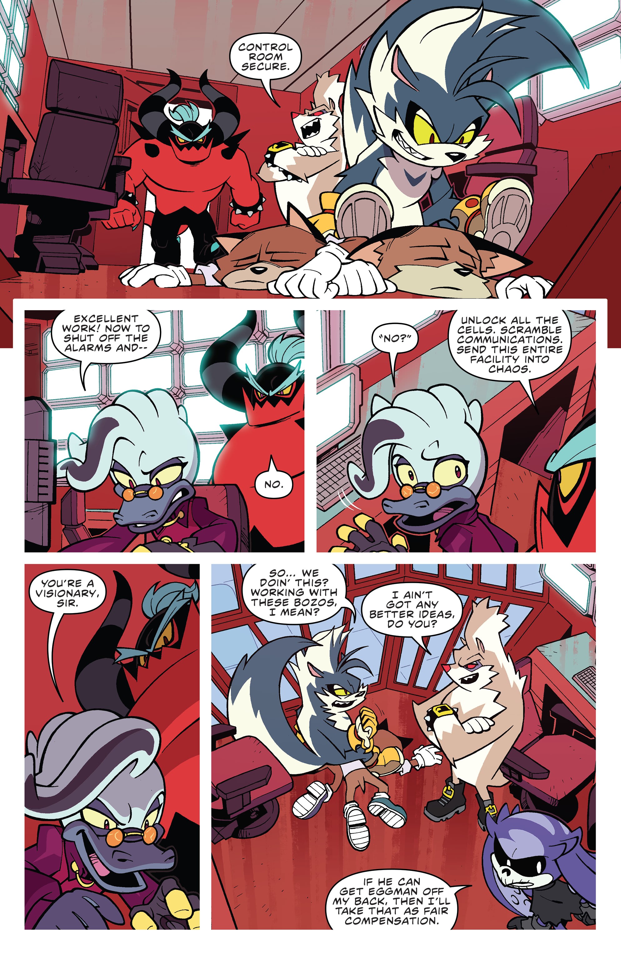 Sonic The Hedgehog: Bad Guys (2020) issue 1 - Page 21