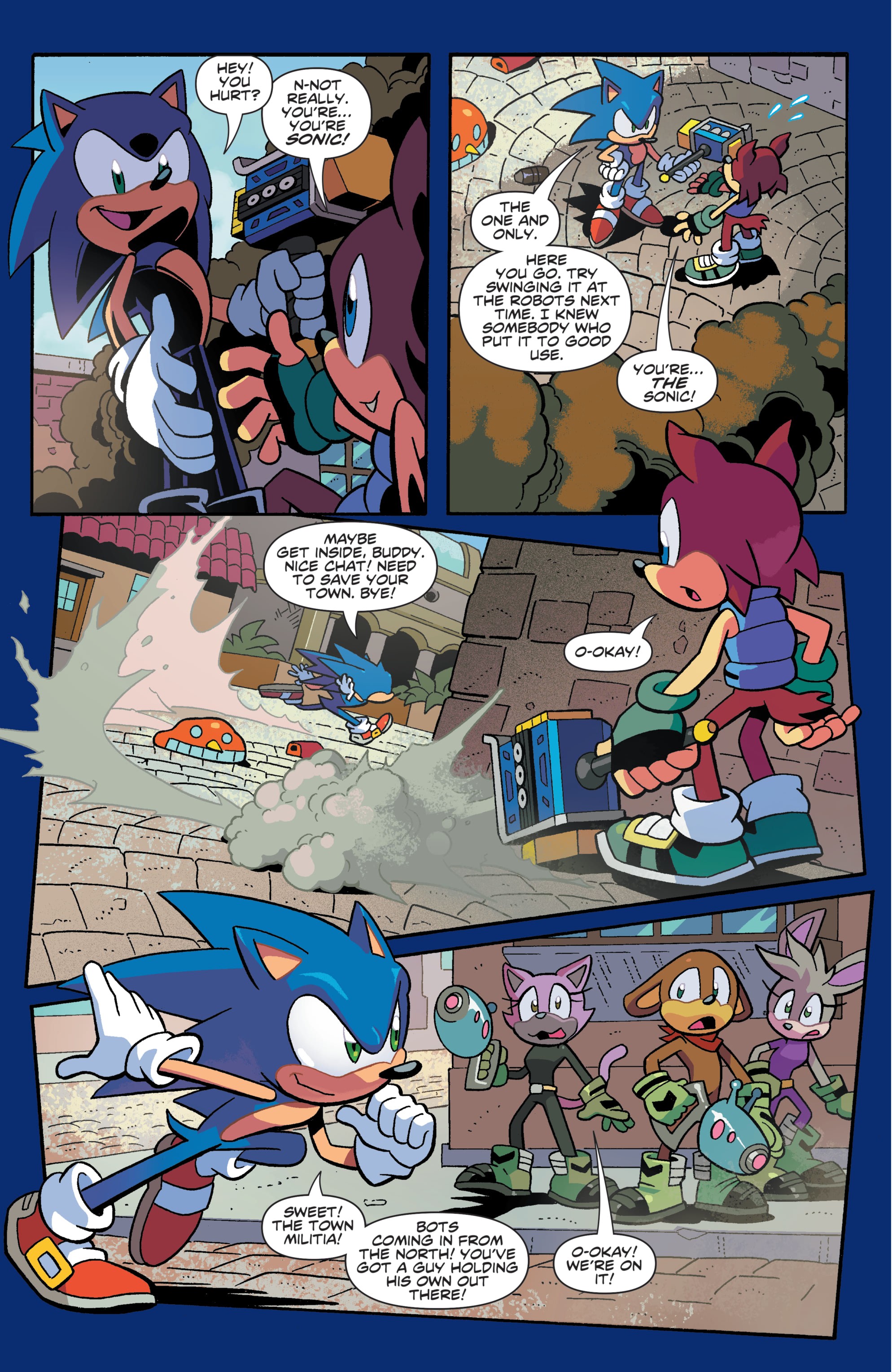 Sonic The Hedgehog: Bad Guys (2020) Chapter 1 - Page 1