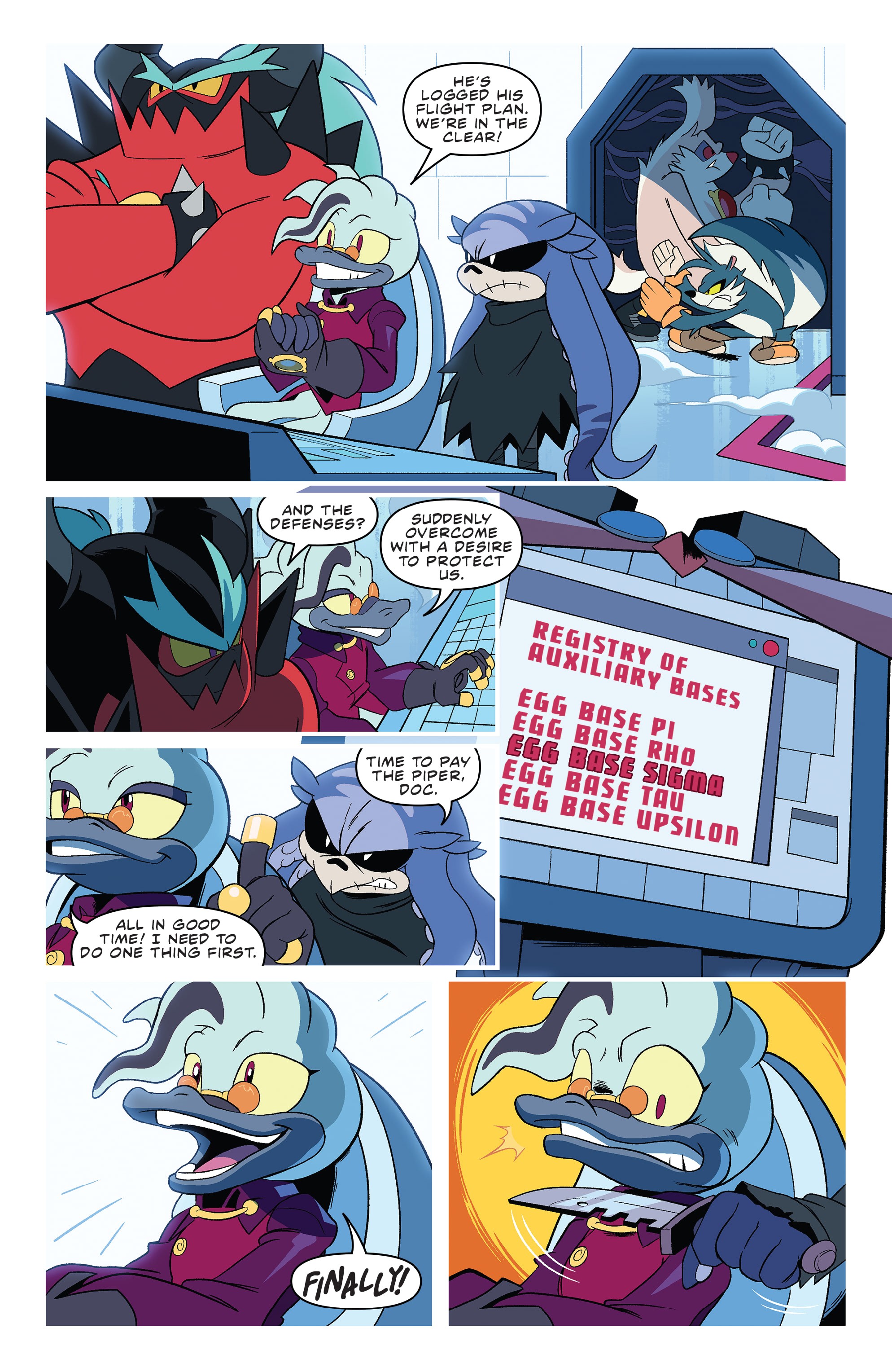 Inside The Pages: Sonic IDW Bad Guys #3