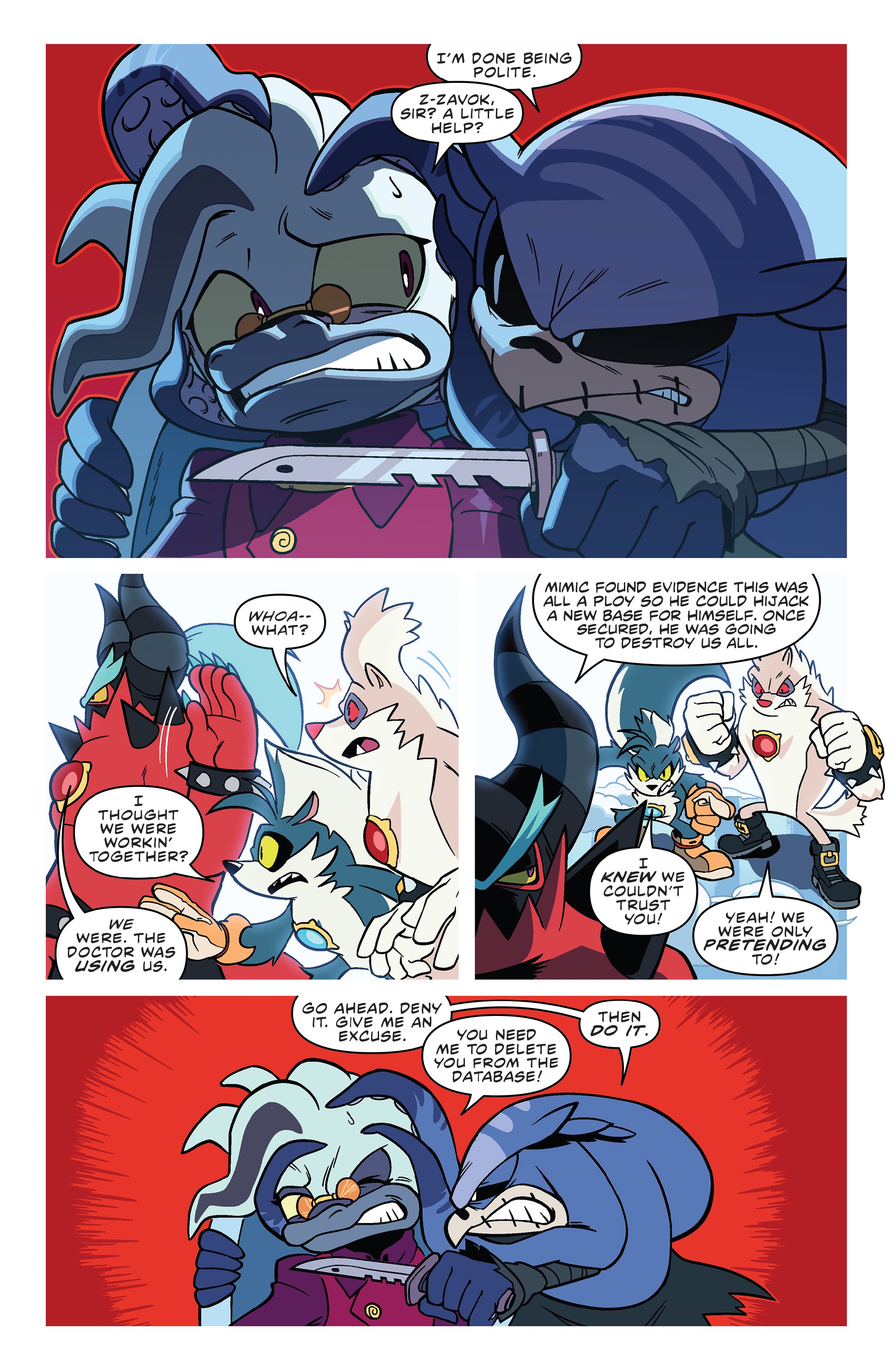 Sonic The Hedgehog: Bad Guys (2020) issue 3 - Page 22