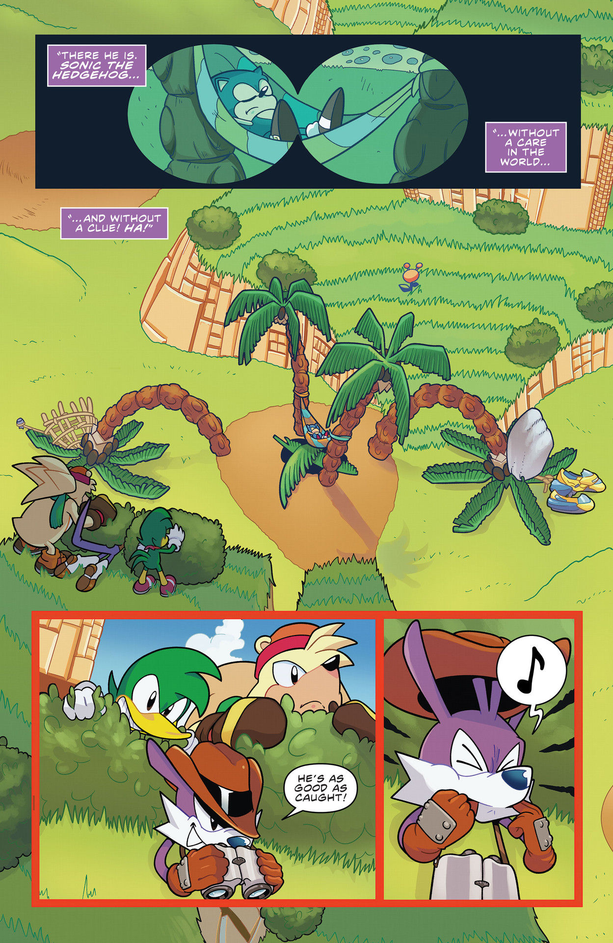 Sonic the Hedgehog: Fang the Hunter (2024-) issue 1 - Page 3