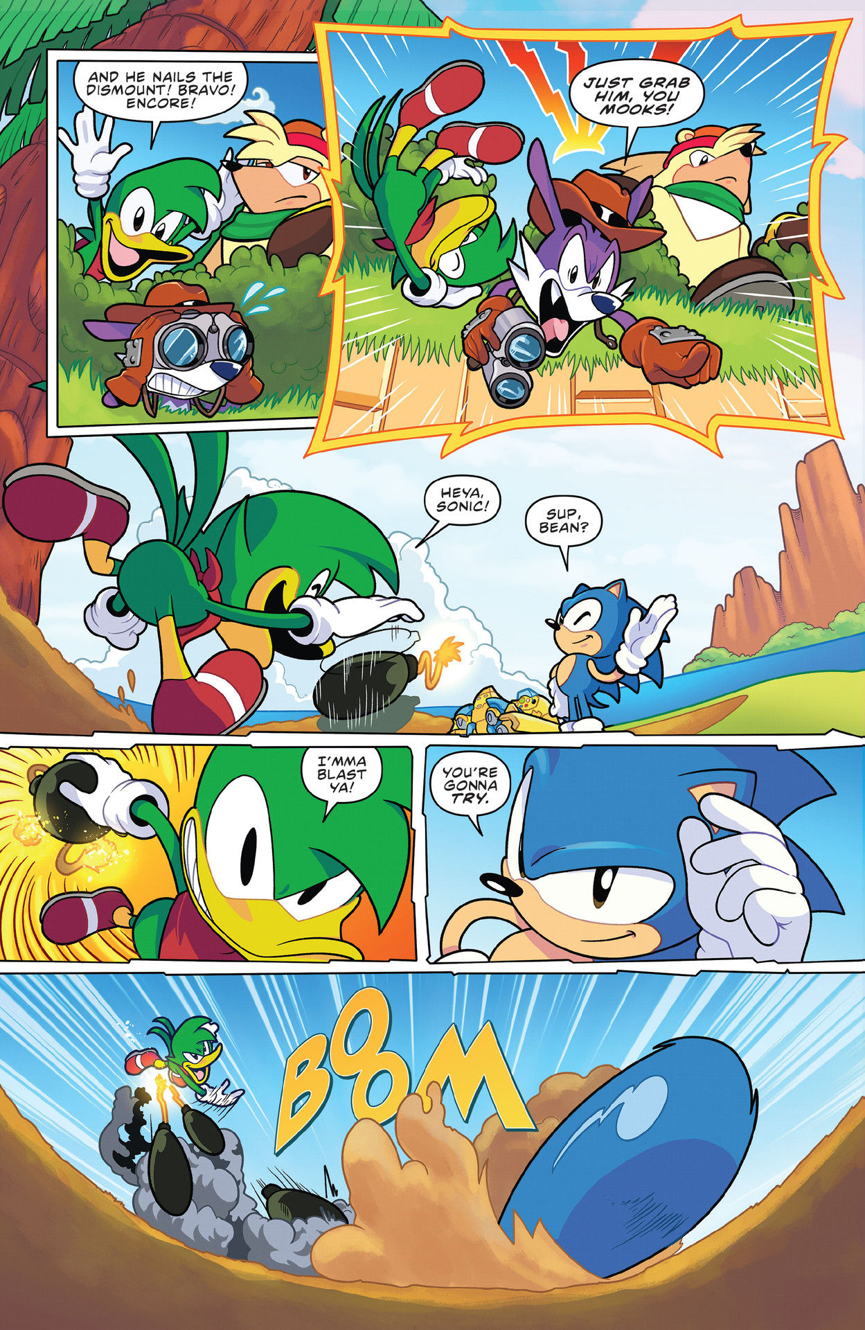 Sonic the Hedgehog: Fang the Hunter (2024-) issue 1 - Page 5