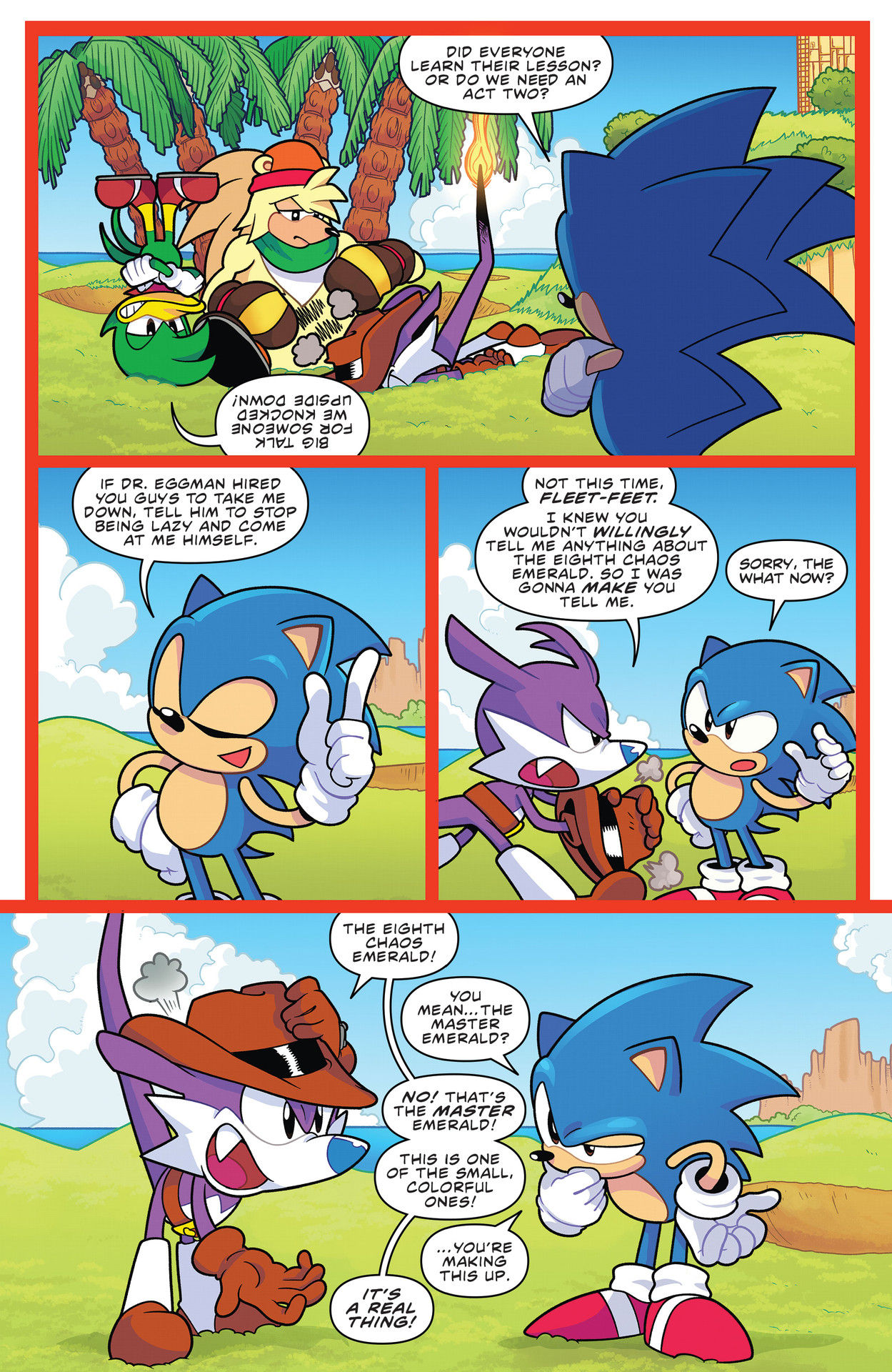 Sonic the Hedgehog: Fang the Hunter (2024-) issue 1 - Page 8