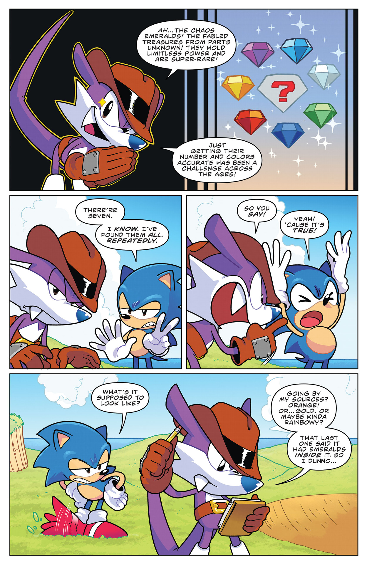 Sonic the Hedgehog: Fang the Hunter (2024-) issue 1 - Page 9