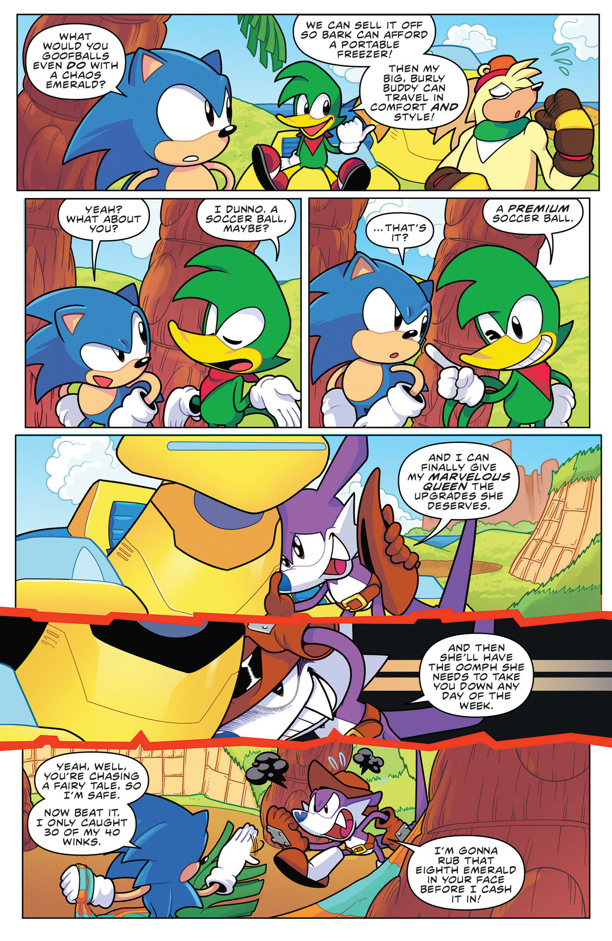 Sonic the Hedgehog: Fang the Hunter (2024-) issue 1 - Page 10