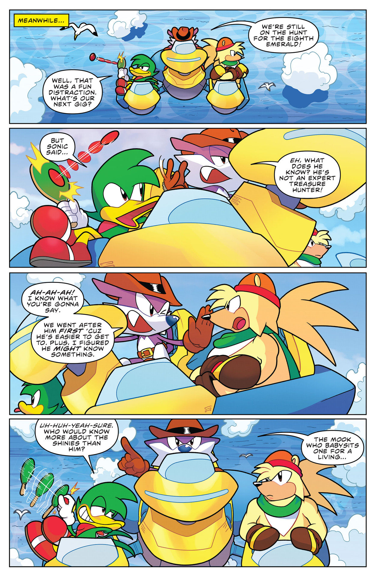 Sonic the Hedgehog: Fang the Hunter (2024-) issue 1 - Page 13